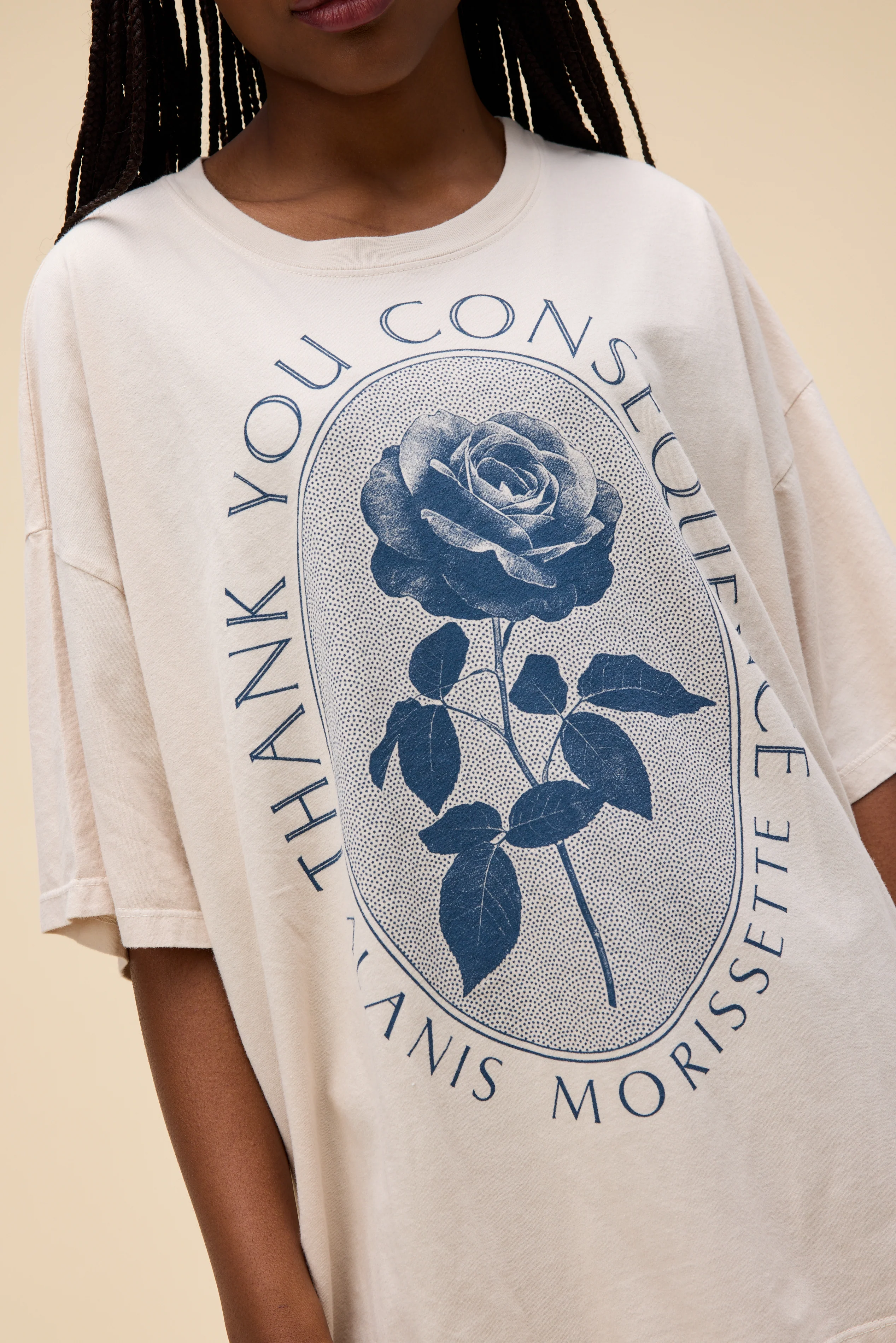 Alanis Morissette Thank You Consequence OS Tee - Image 2