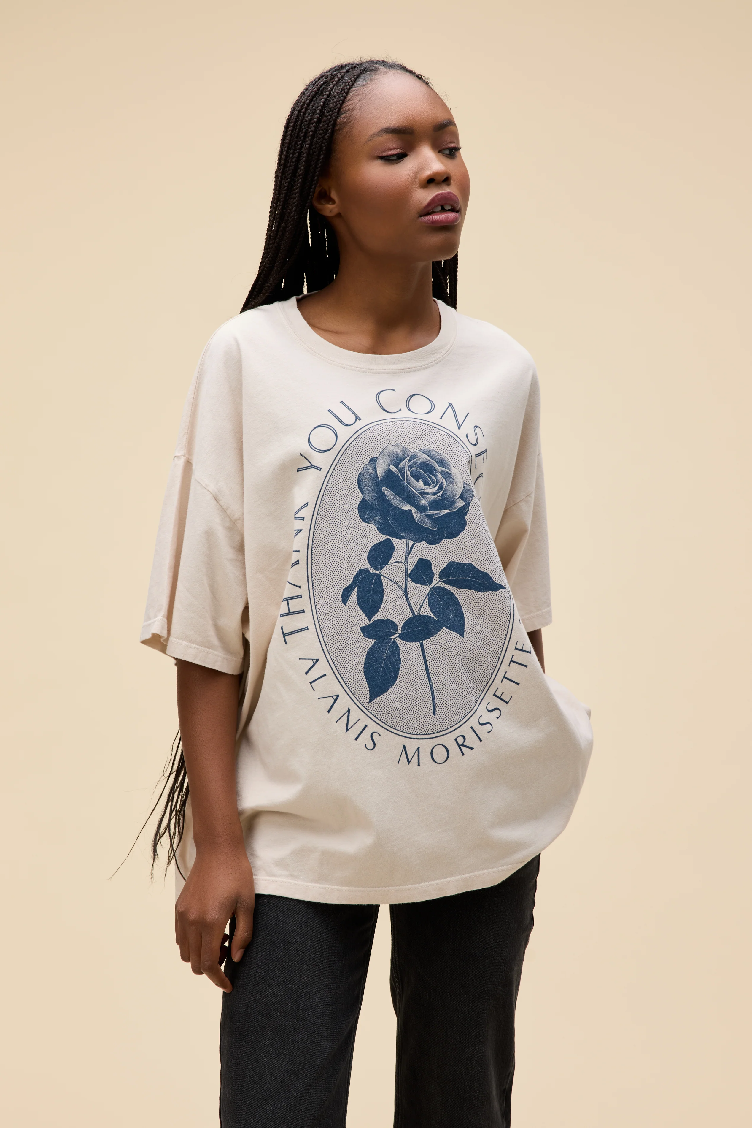 Alanis Morissette Thank You Consequence OS Tee - Image 3