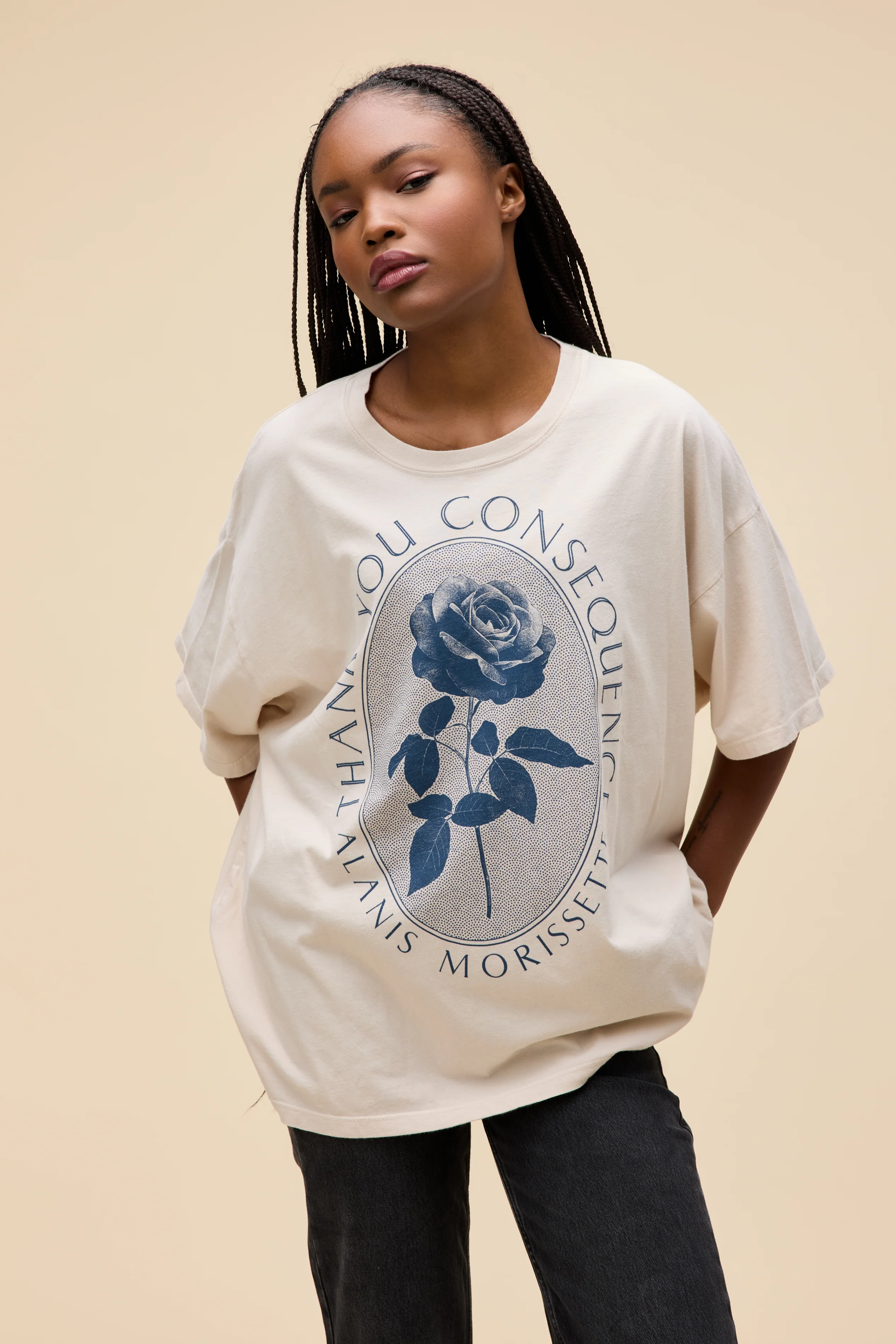 Alanis Morissette Thank You Consequence OS Tee - Image 4