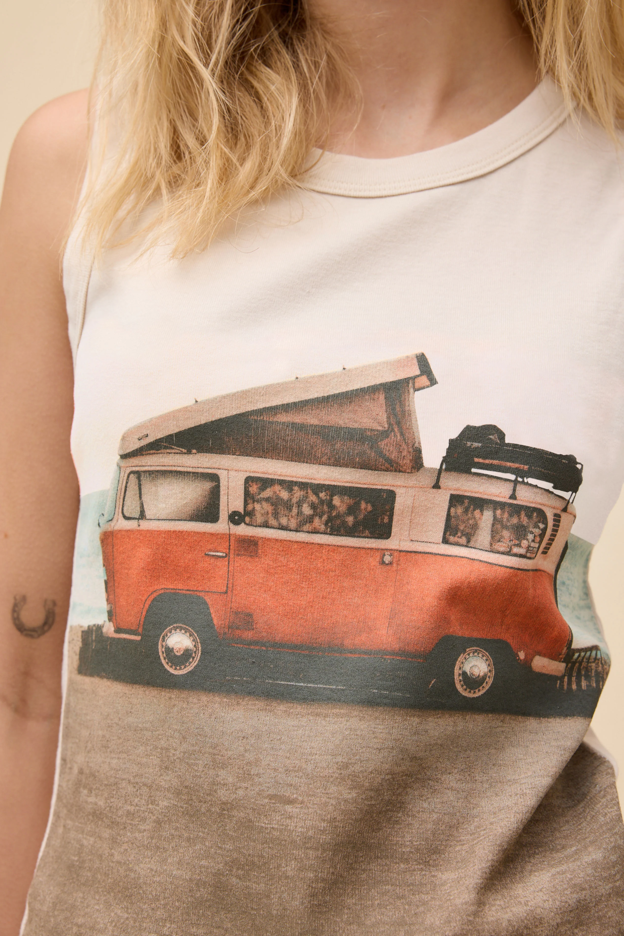 Beach Camper Shrunken Tank - Image 2