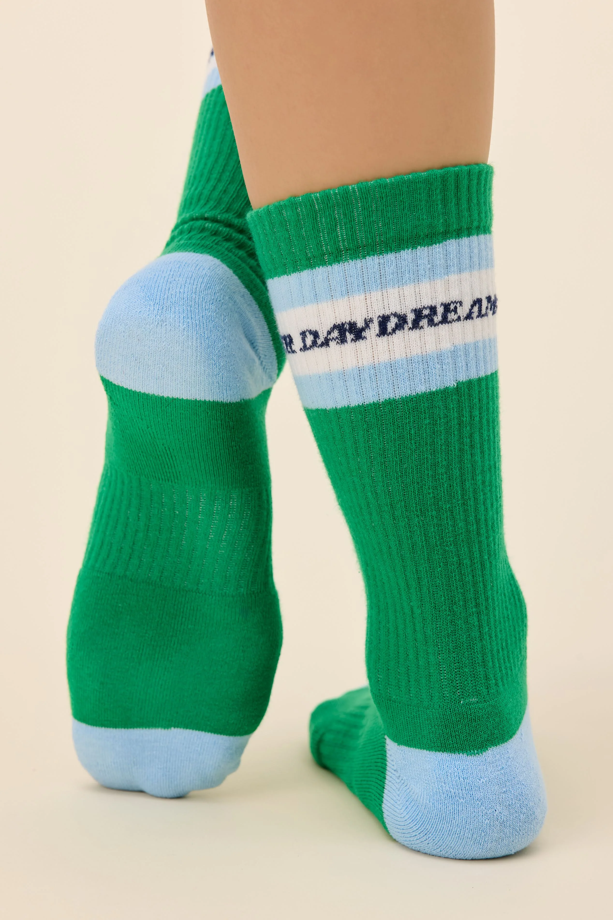 Daydreamer Stripe Logo Socks - Image 4