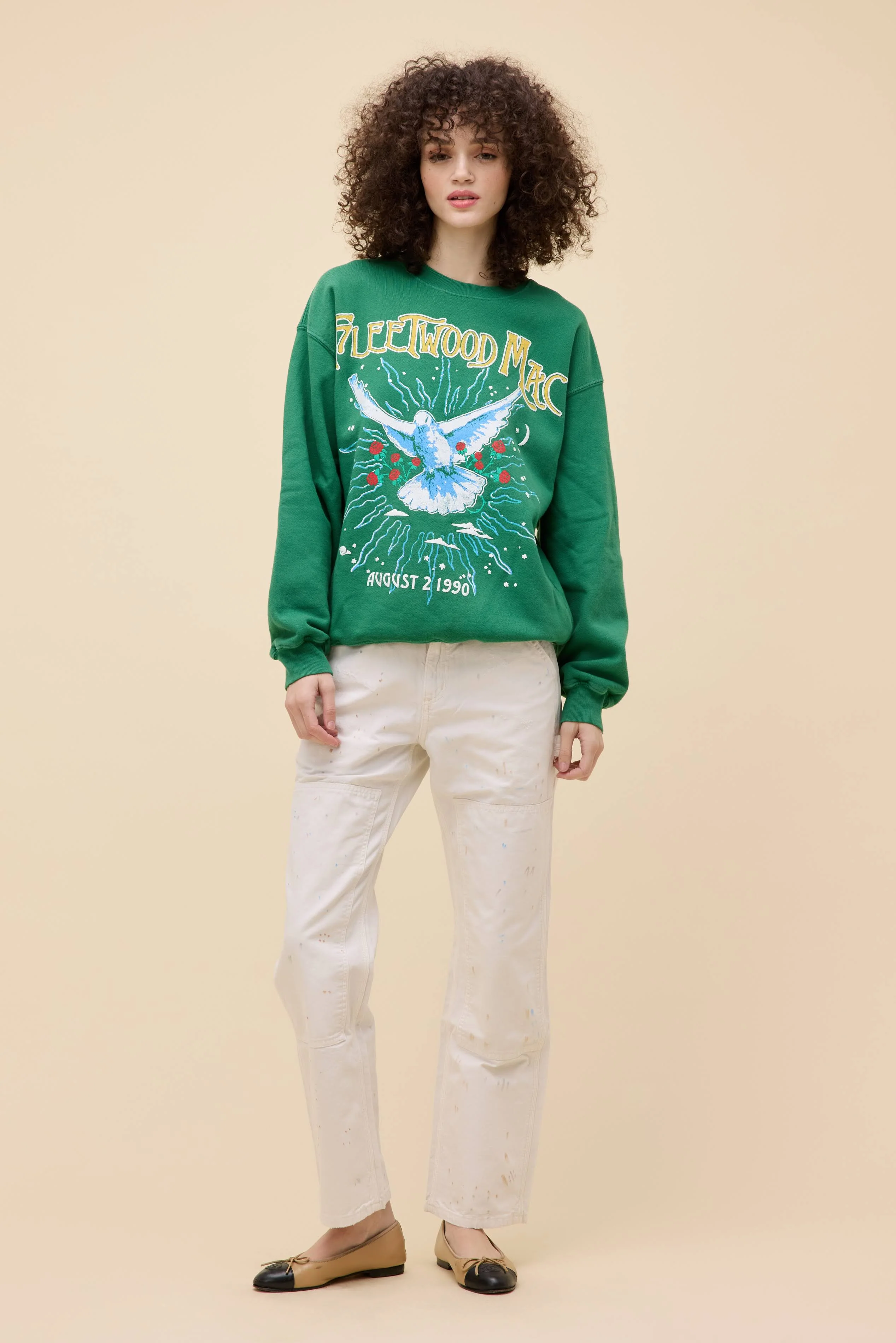 Fleetwood Mac 1990 Dove BF Sweatshirt - Image 3