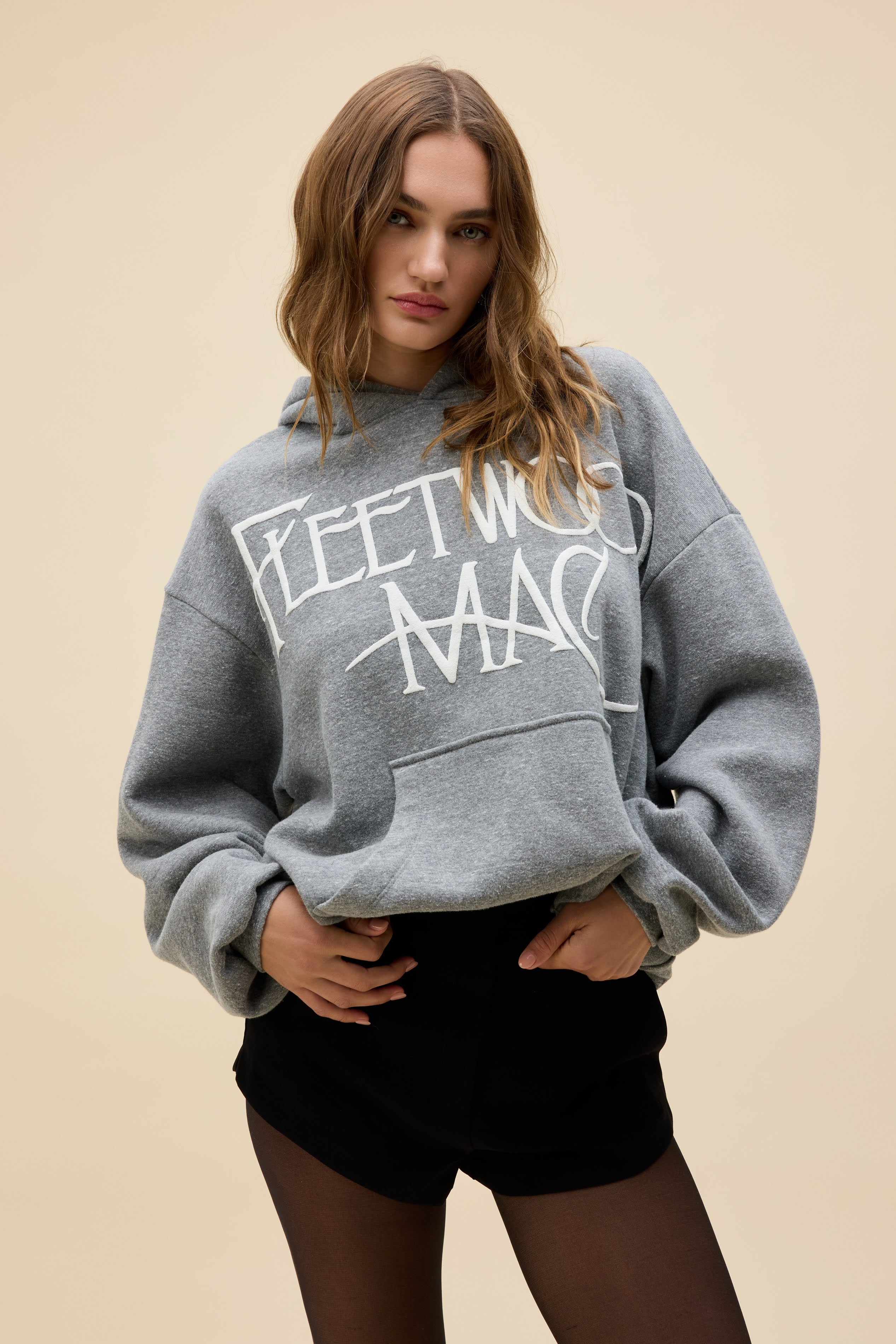 Fleetwood Mac Logo Oversized Hoodie - Image 3