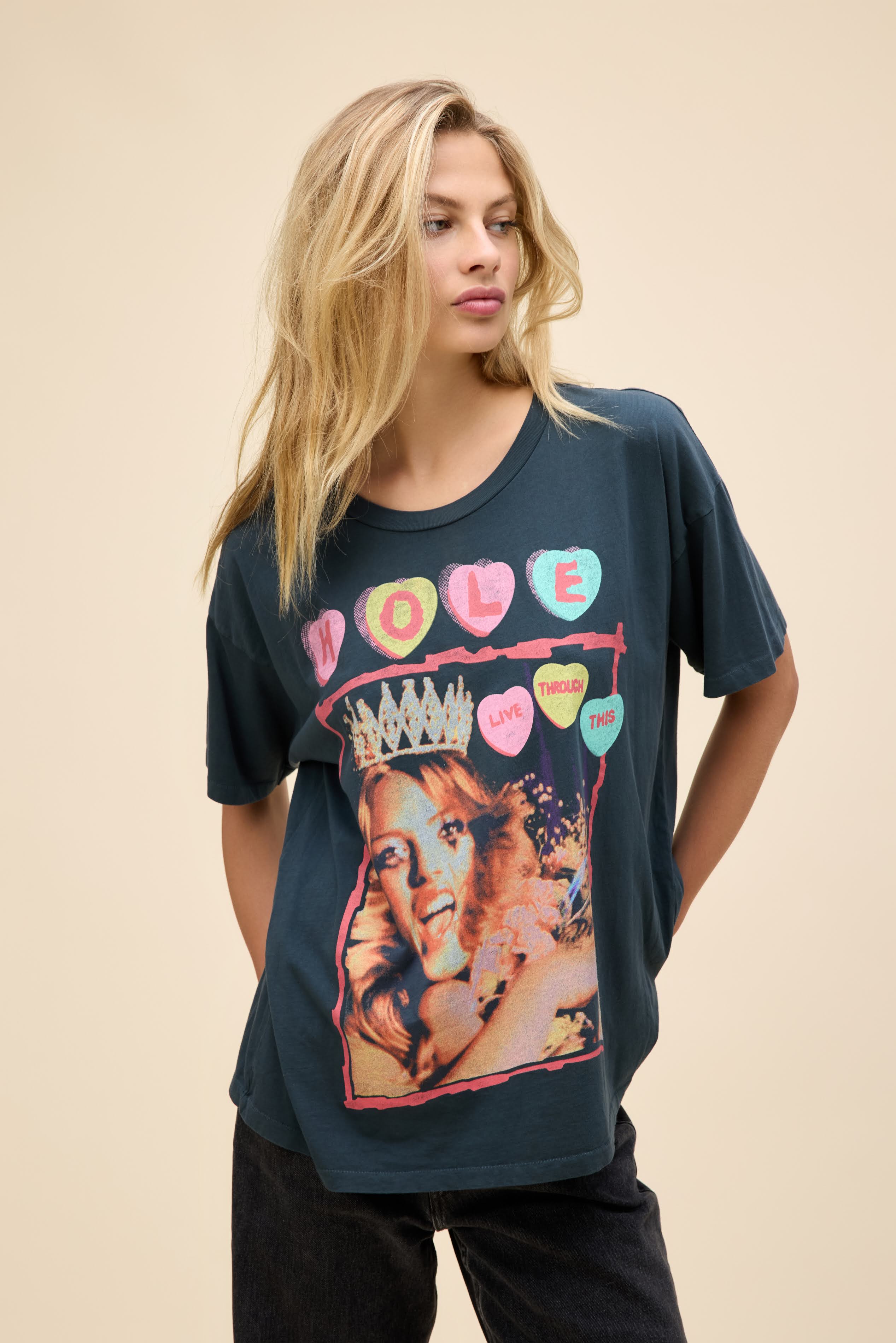 Hole Live Through This Merch Tee - Image 3