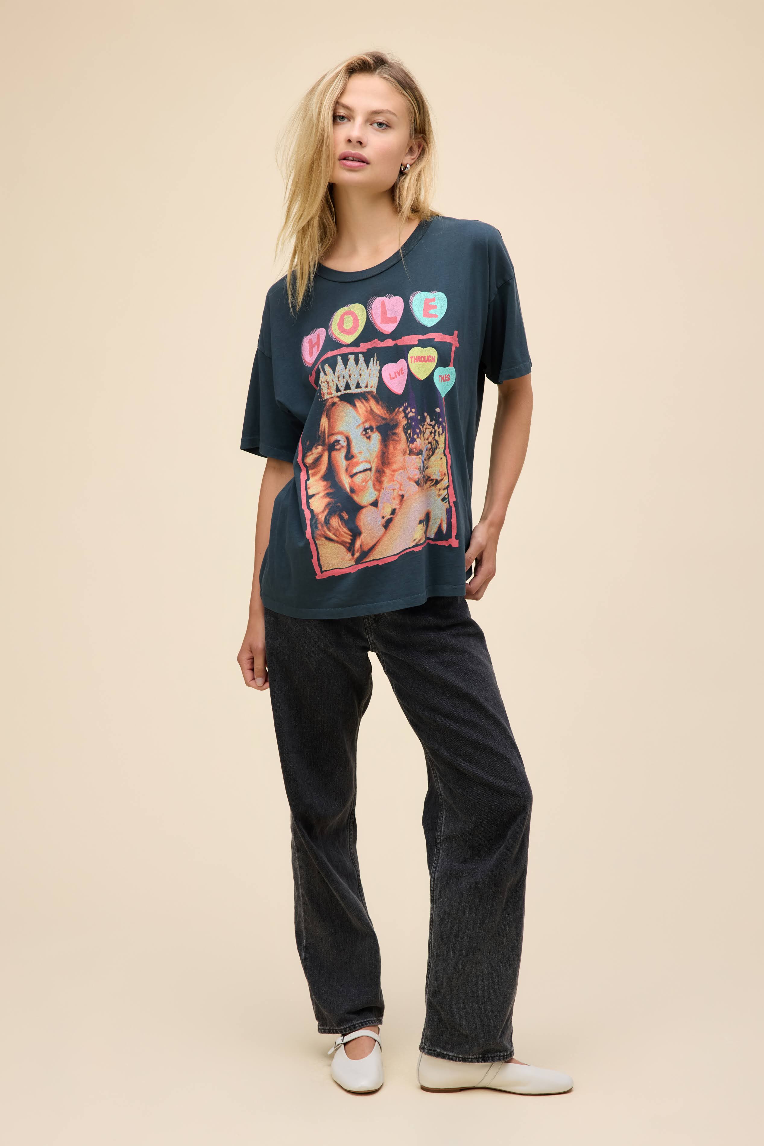 Hole Live Through This Merch Tee - Image 4