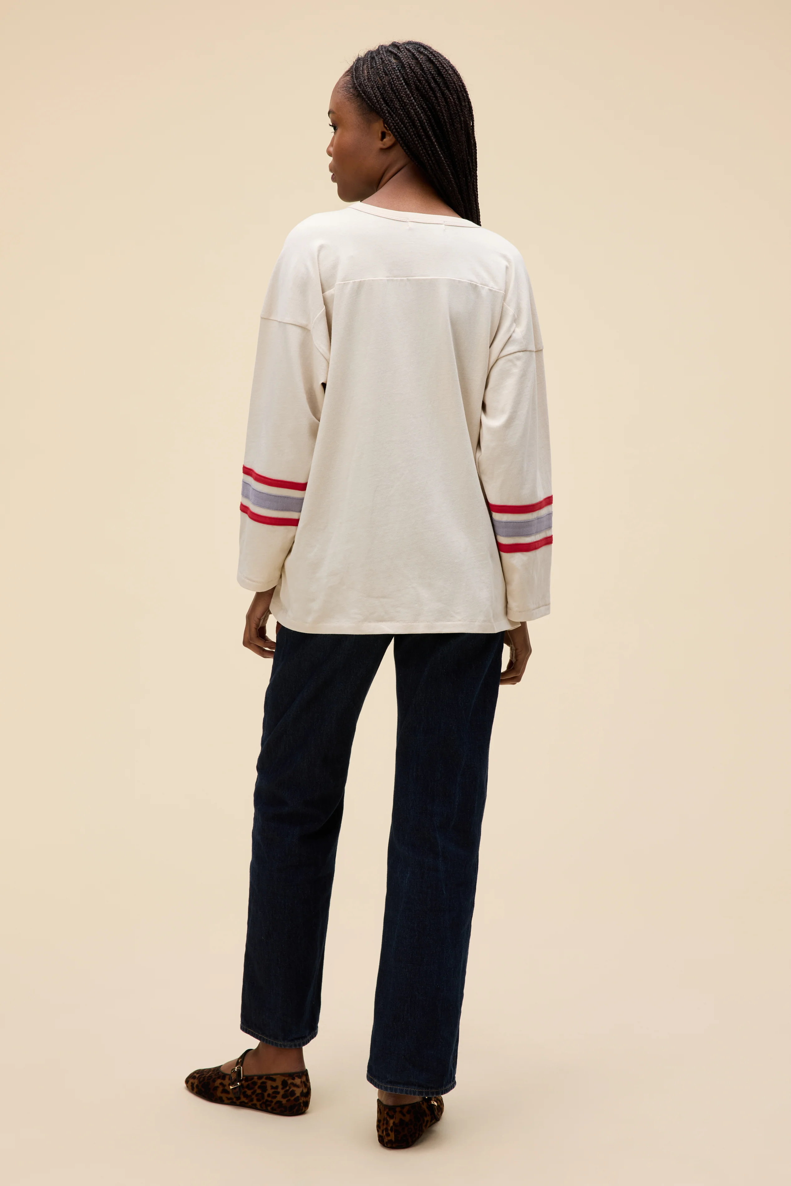 Lainey Wilson Heart Like A Truck Hockey Jersey Long Sleeve - Image 4
