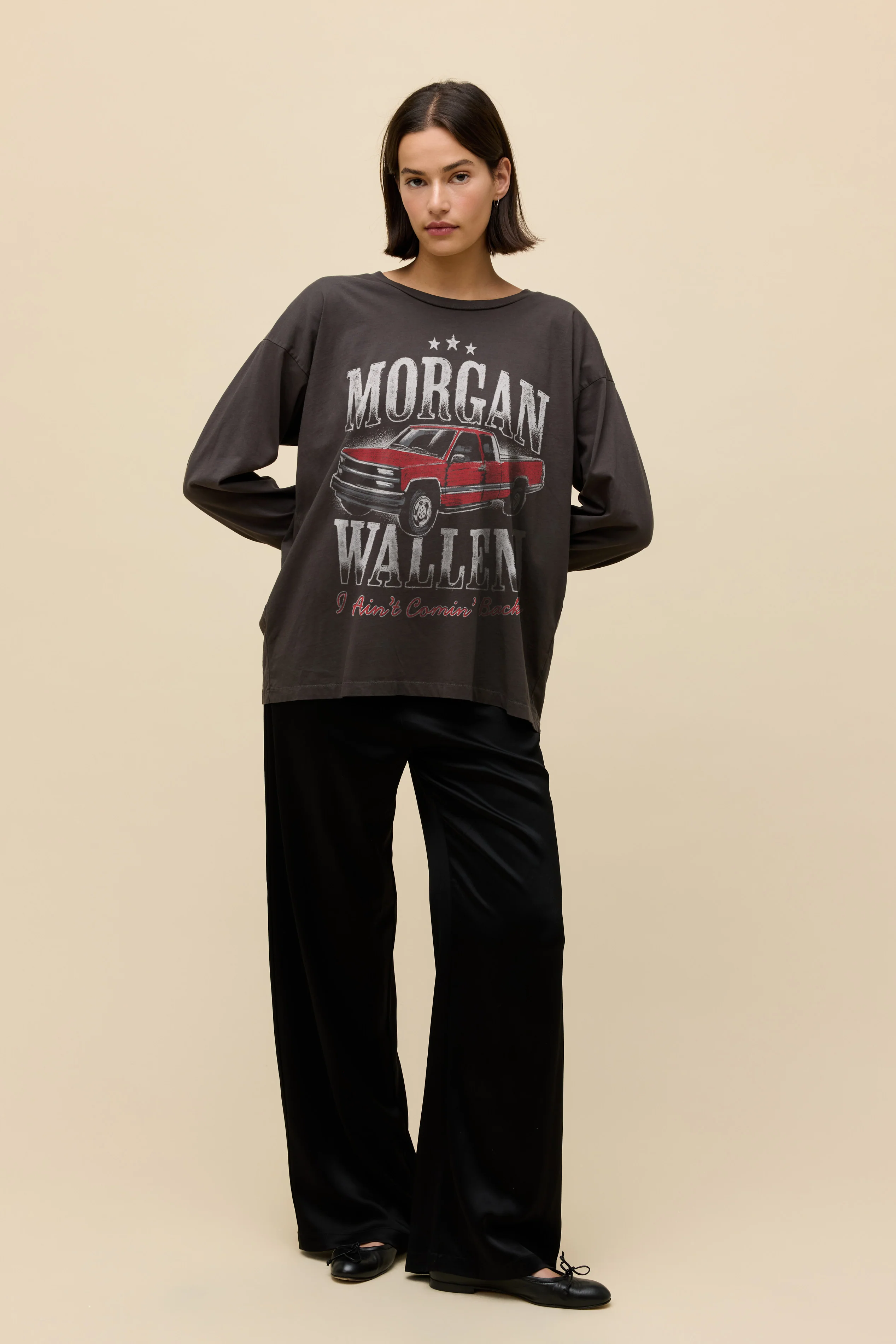 Morgan Wallen Ain't Coming Back Merch Long Sleeve - Image 3