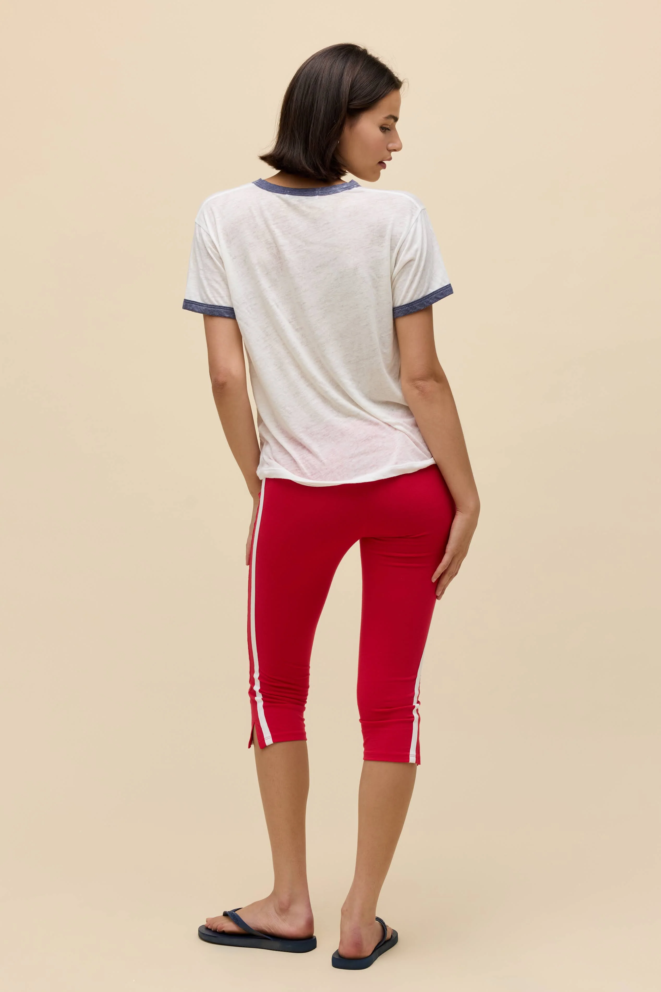 Nice Try Burnout Ringer Tee - Image 5