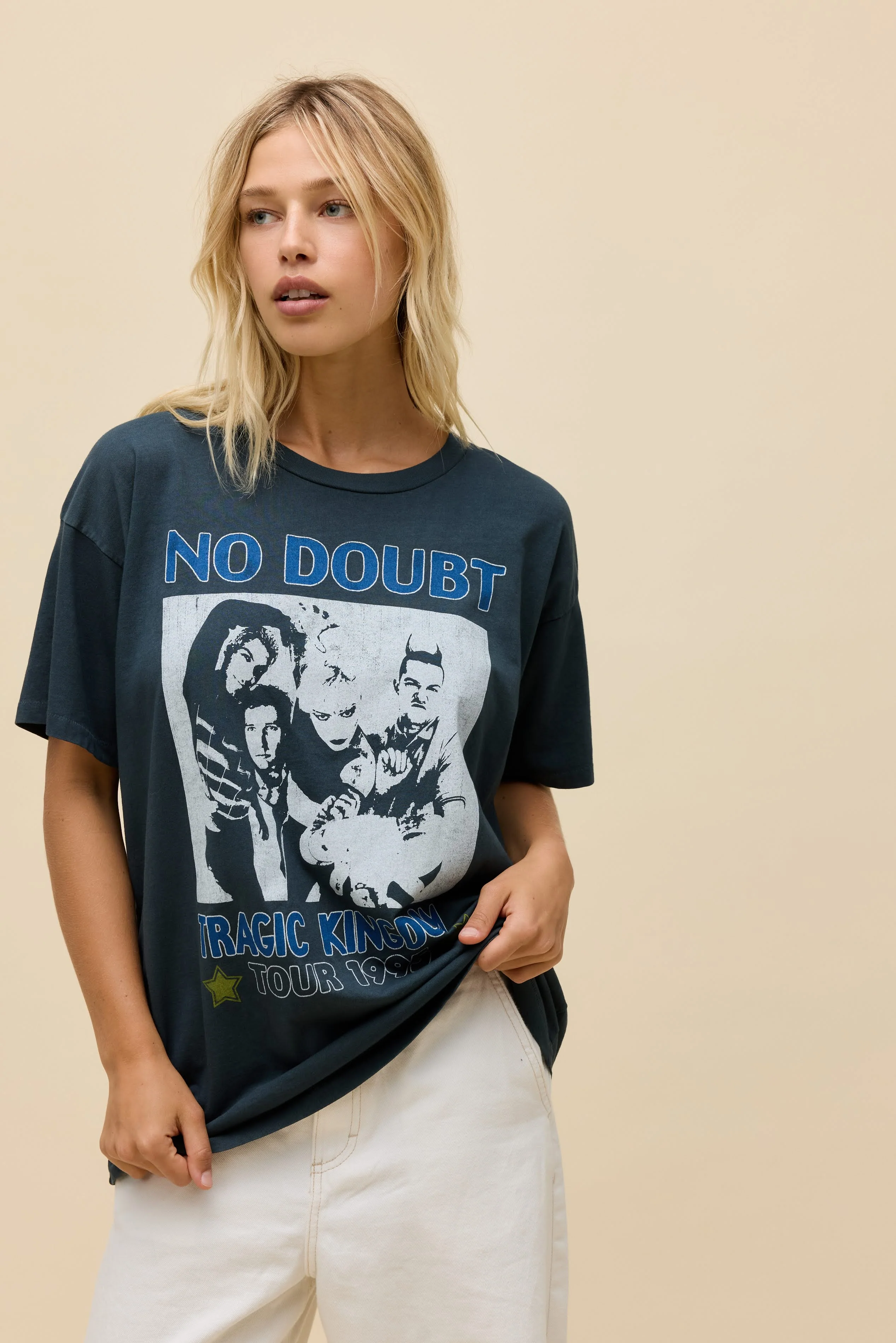No Doubt Tragic Kingdom Tour 1995 Merch Tee - Image 2