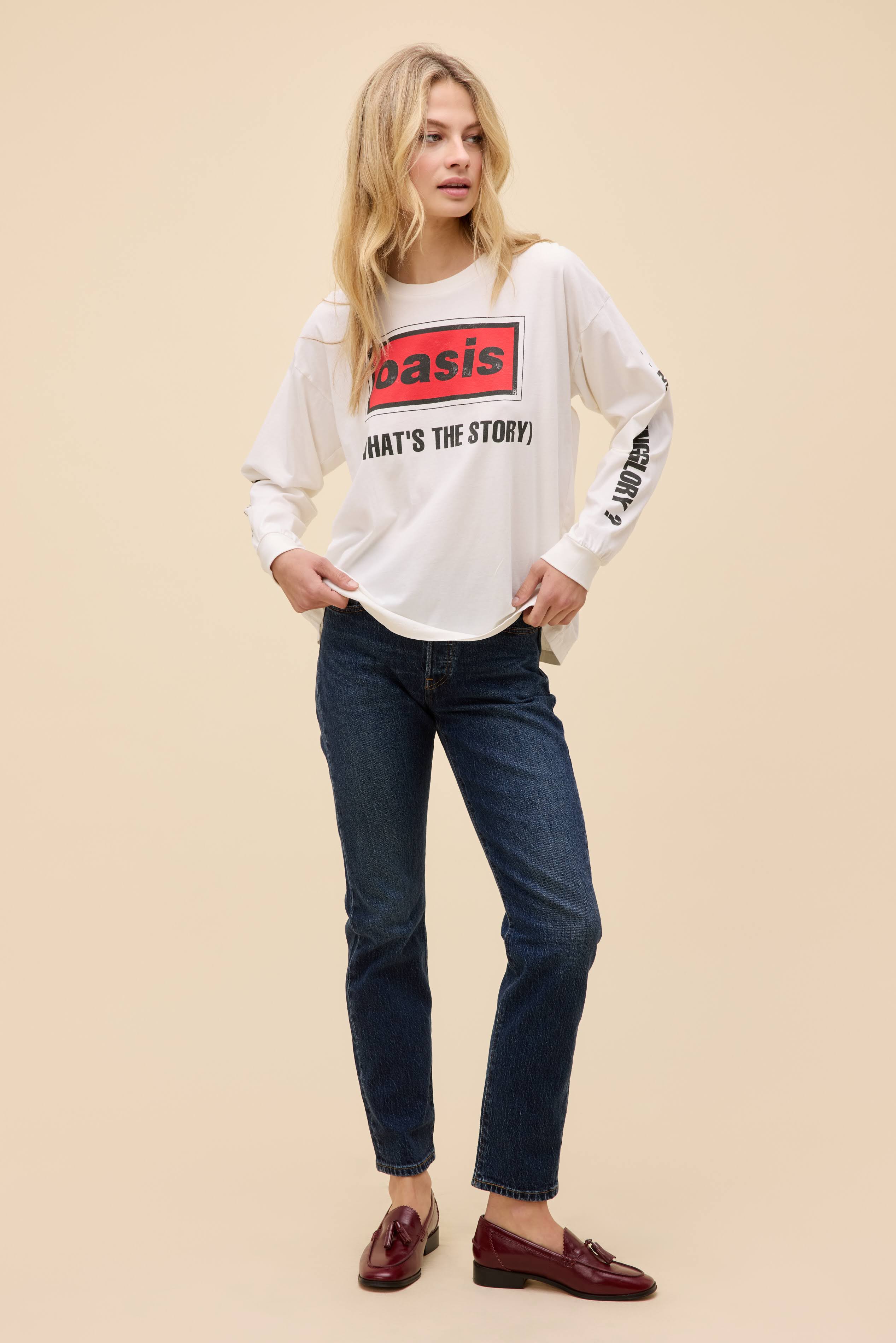 Oasis Morning Glory Merch Long Sleeve - Image 5