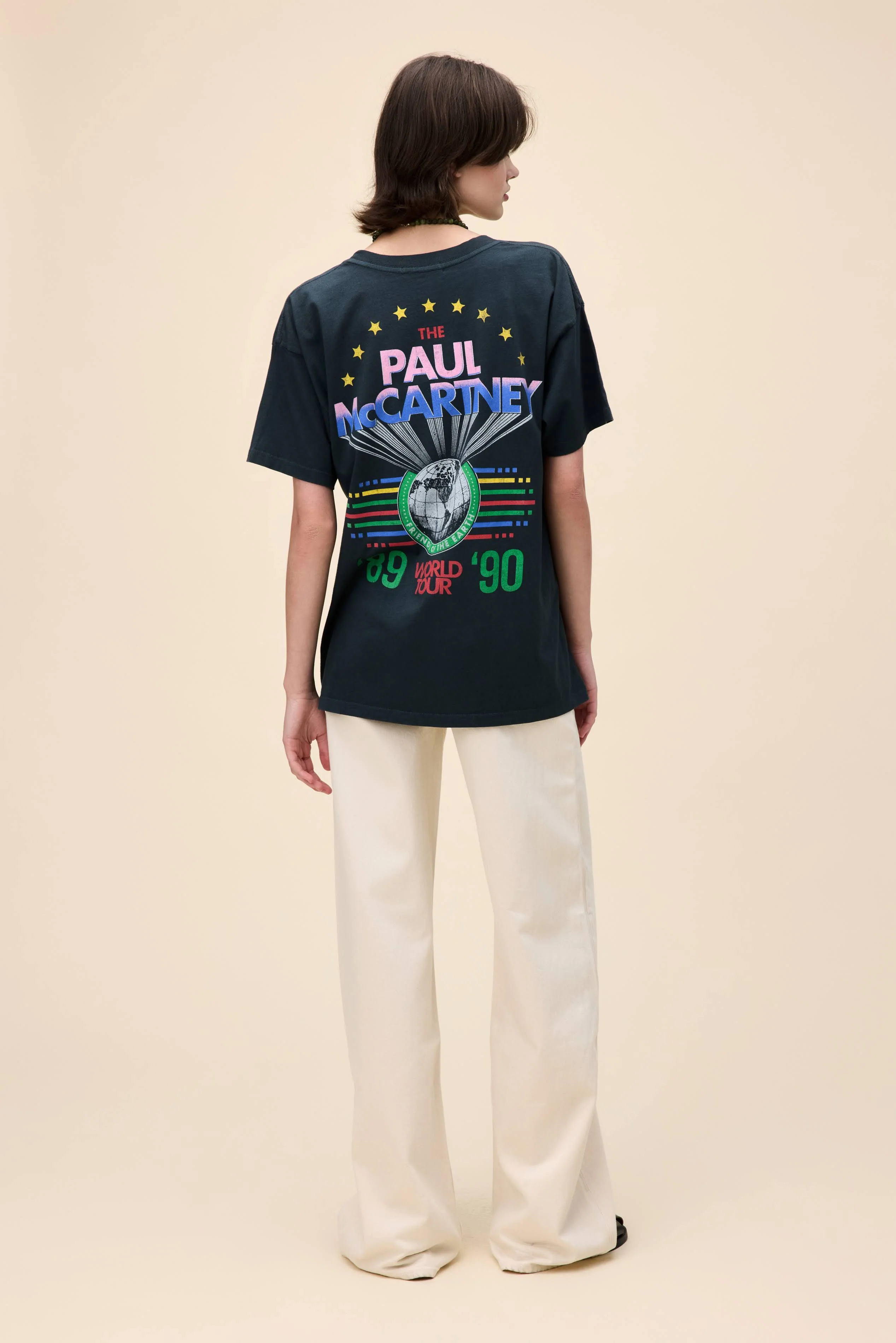 Paul McCartney World Tour 89-90 Merch Tee - Image 4