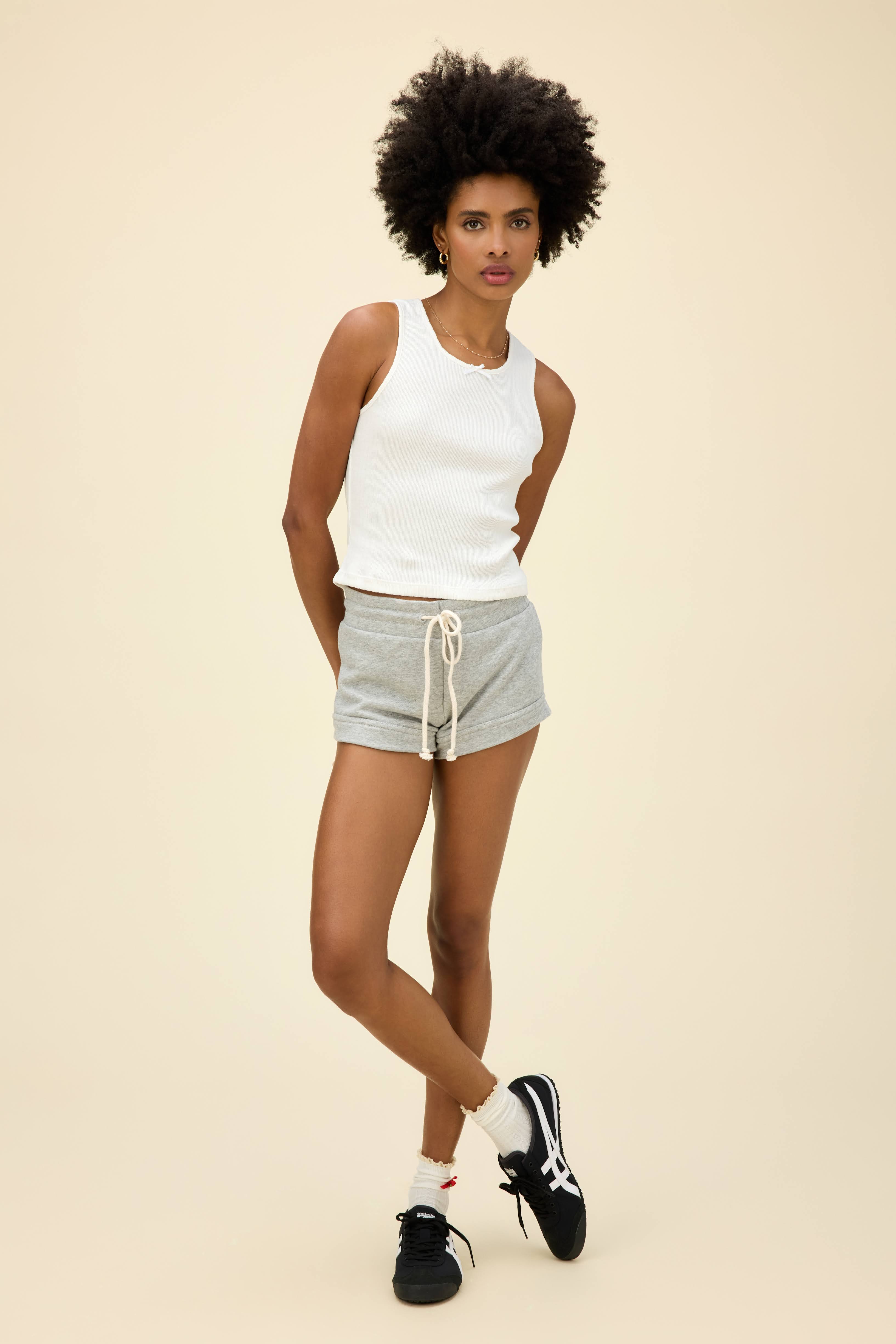 Solid Bow Pointelle Tank - Image 3