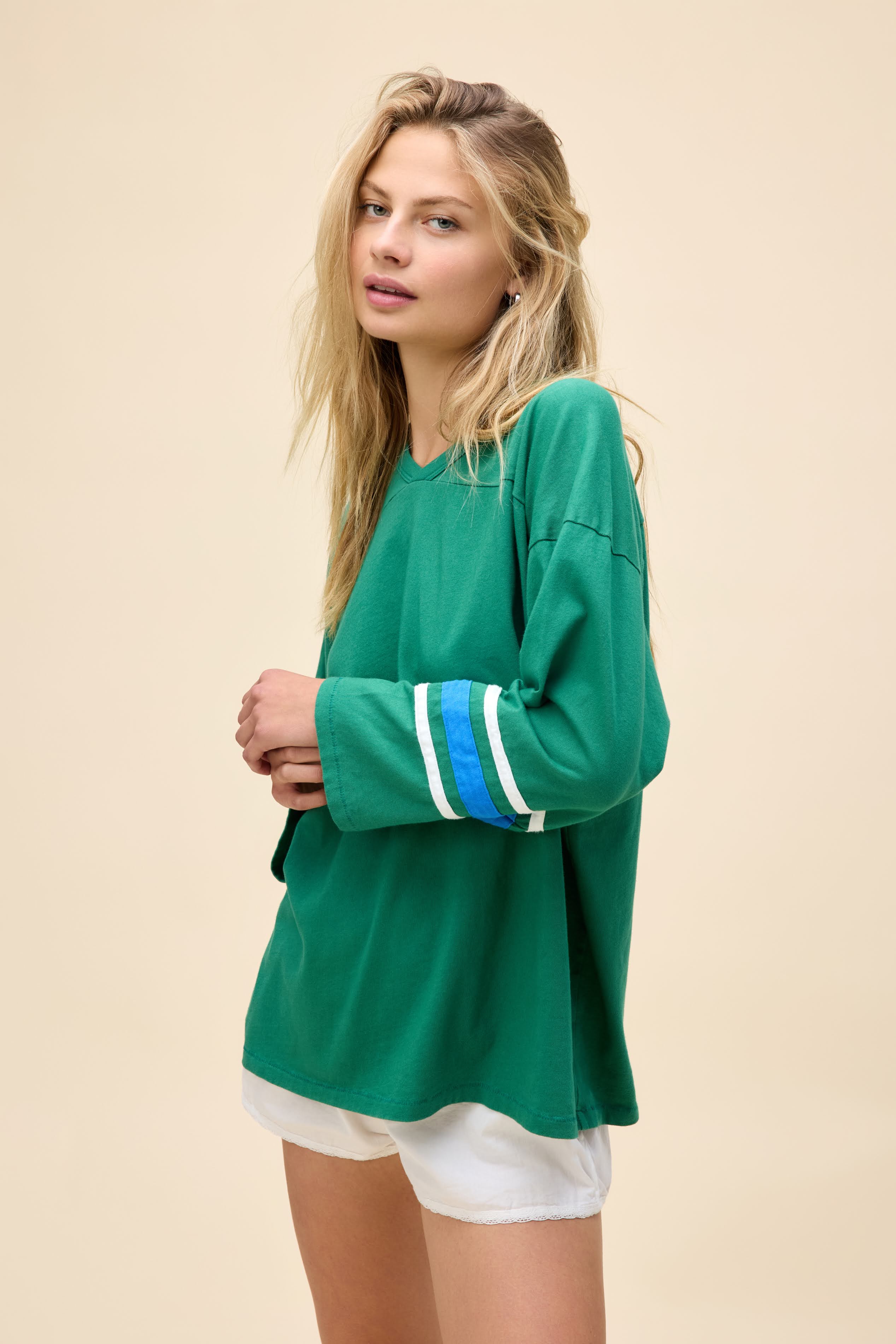 Solid Hockey Jersey Long Sleeve - Image 4