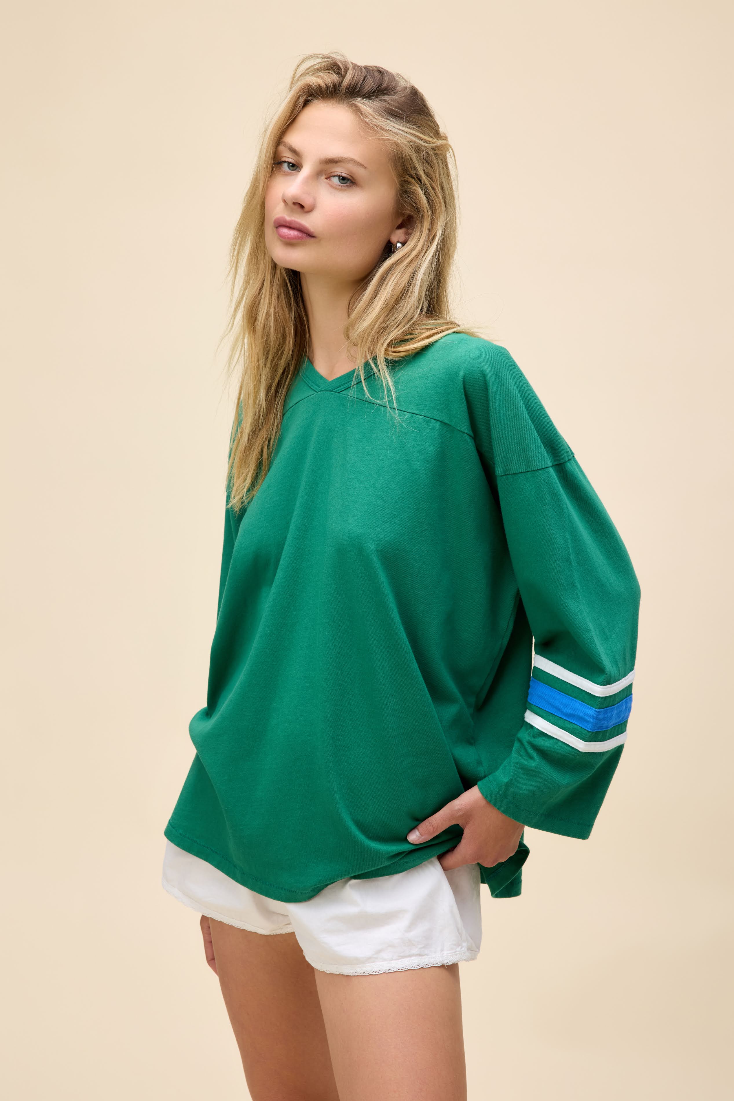 Solid Hockey Jersey Long Sleeve - Image 5