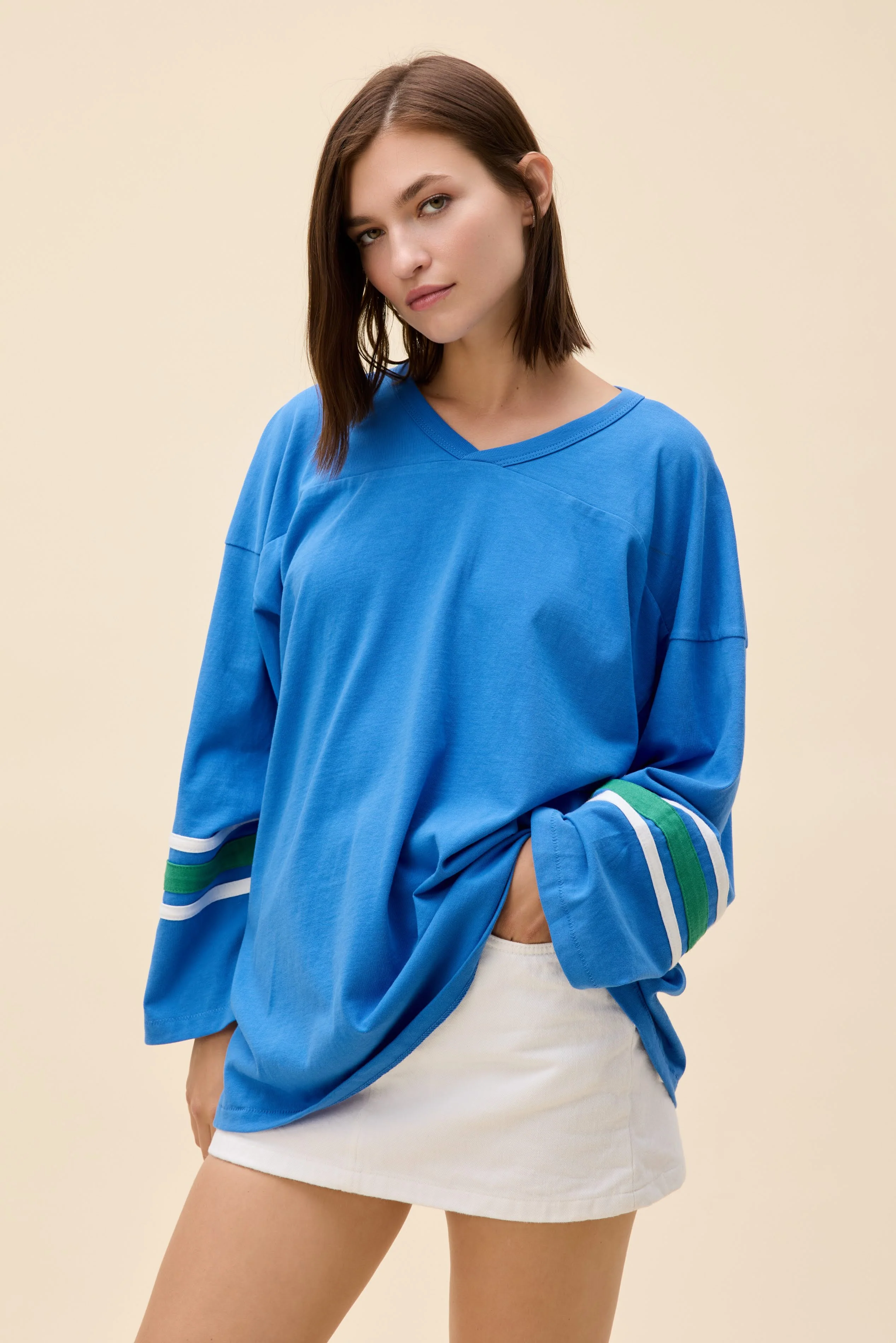 Solid Hockey Jersey Long Sleeve