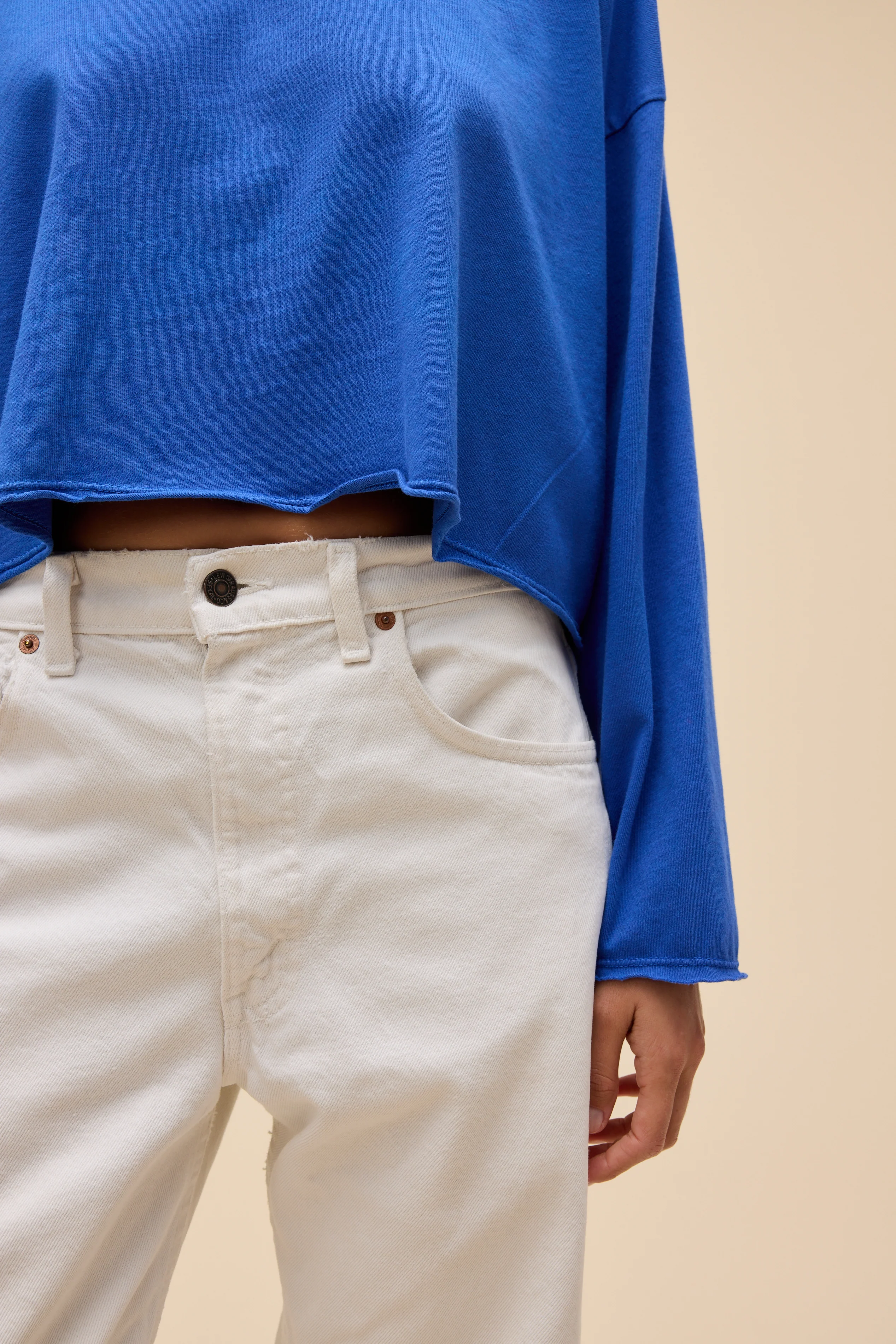 Solid Off-The-Shoulder Long Sleeve - Image 4