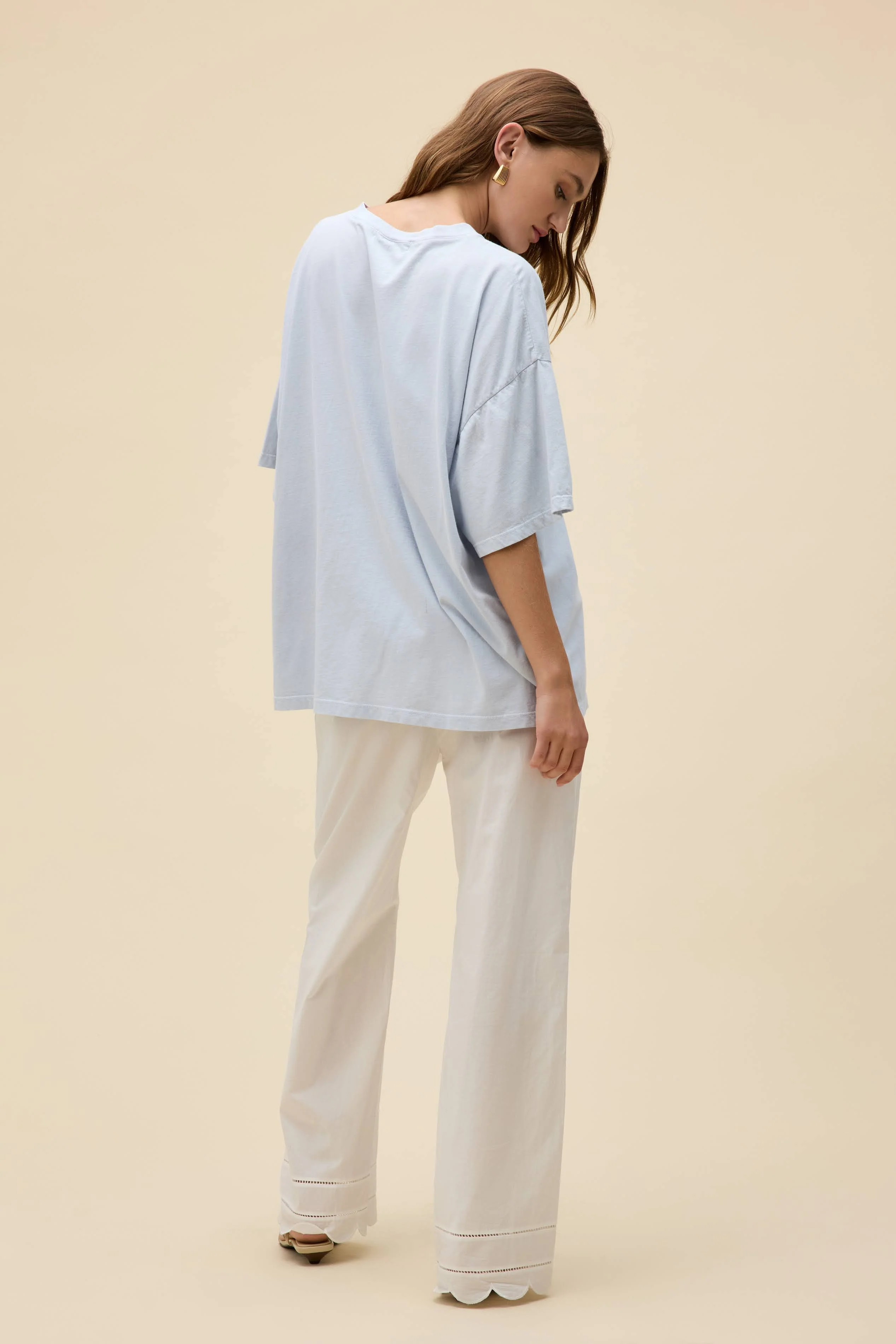 Solid OS V-Neck Tee - Image 5