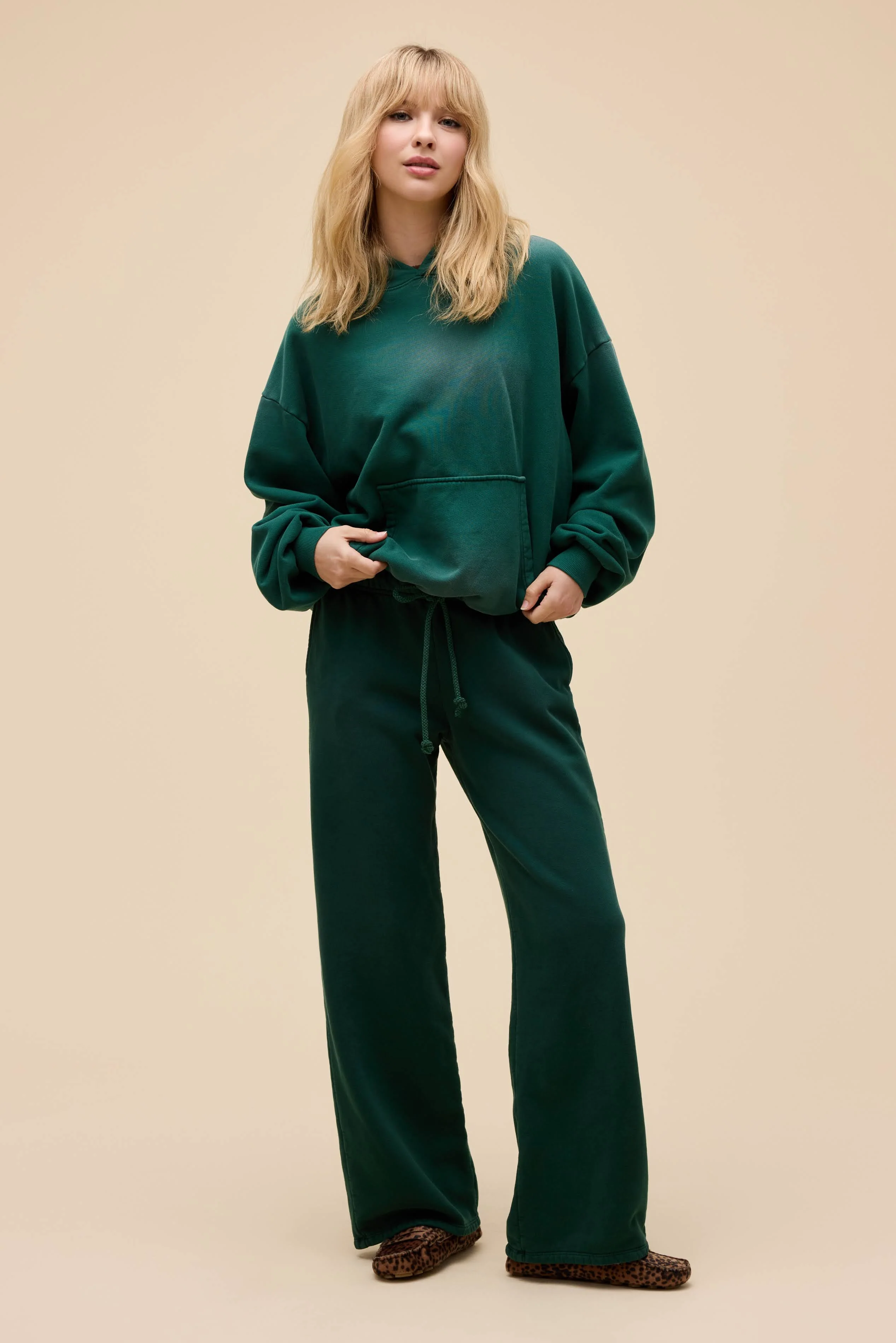Solid Oversized Hoodie - Image 3