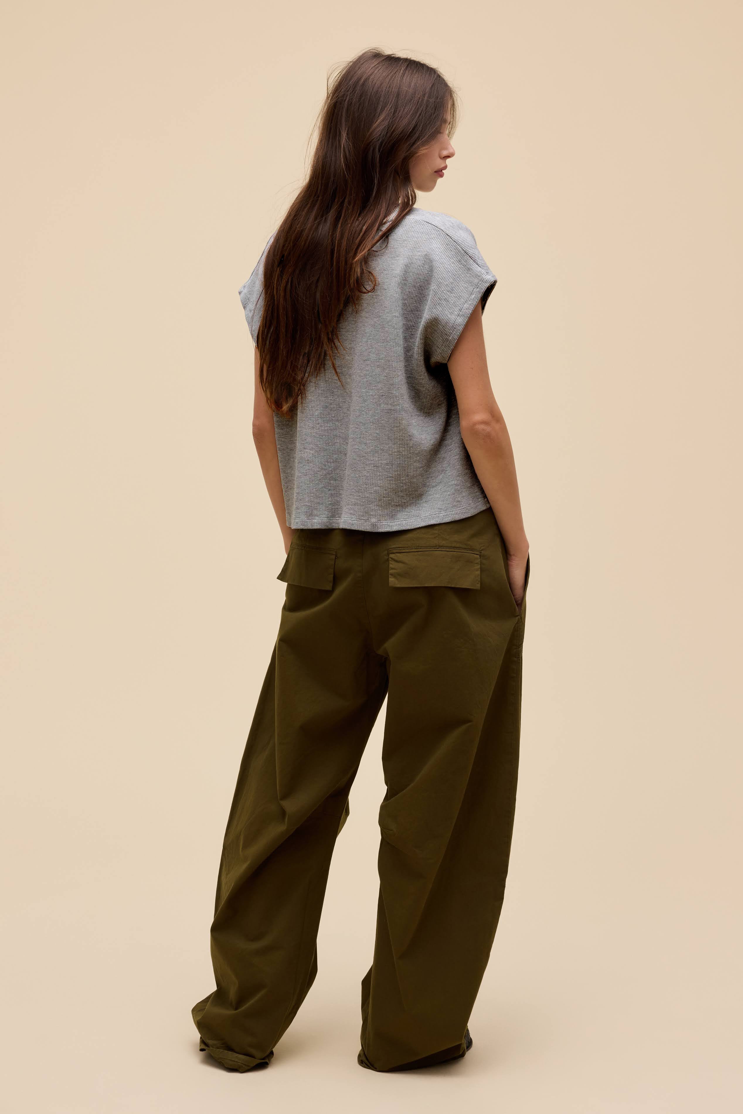 Solid Thermal Dolman Tee - Image 4