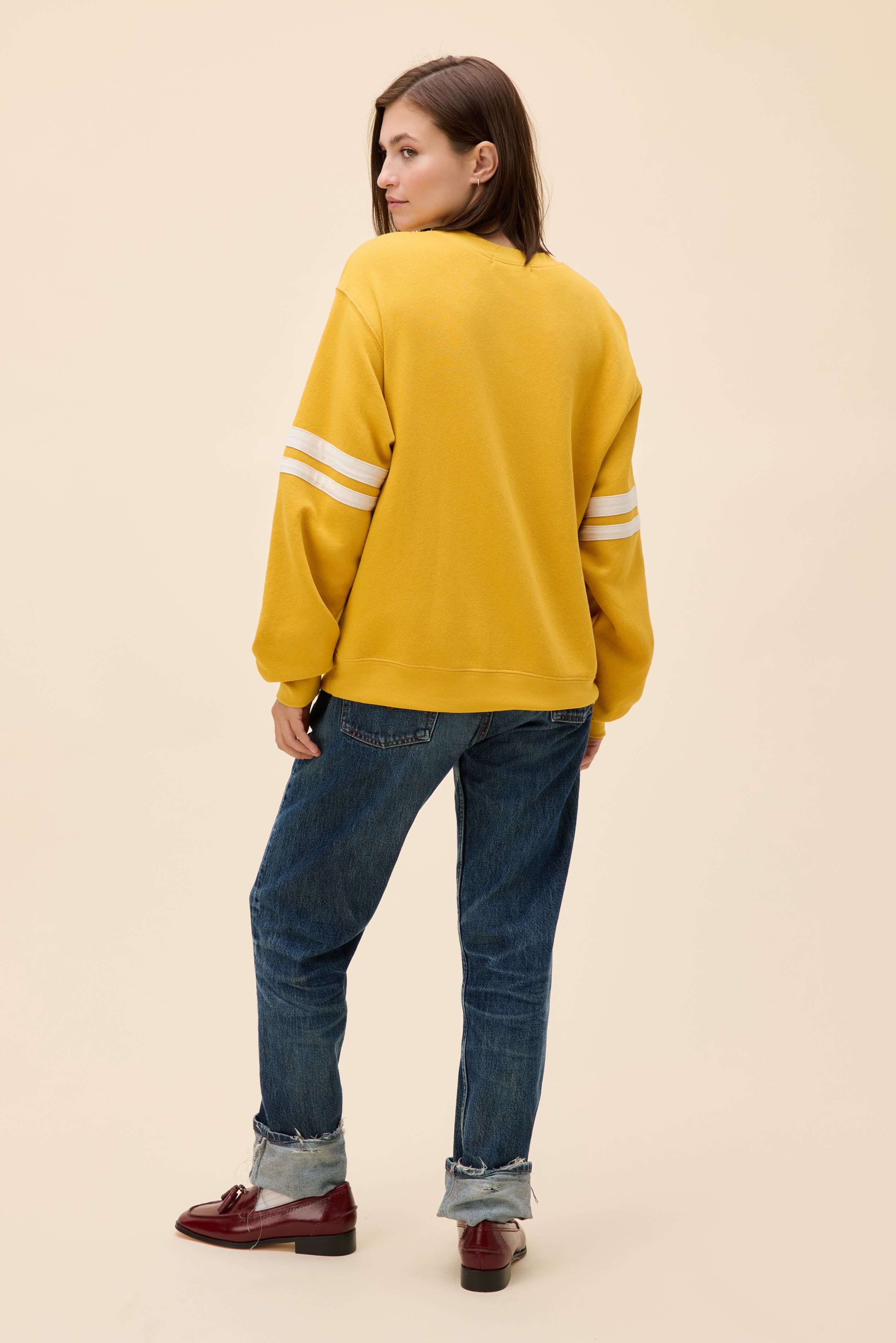 Solid Varsity Sweatshirt - Image 6