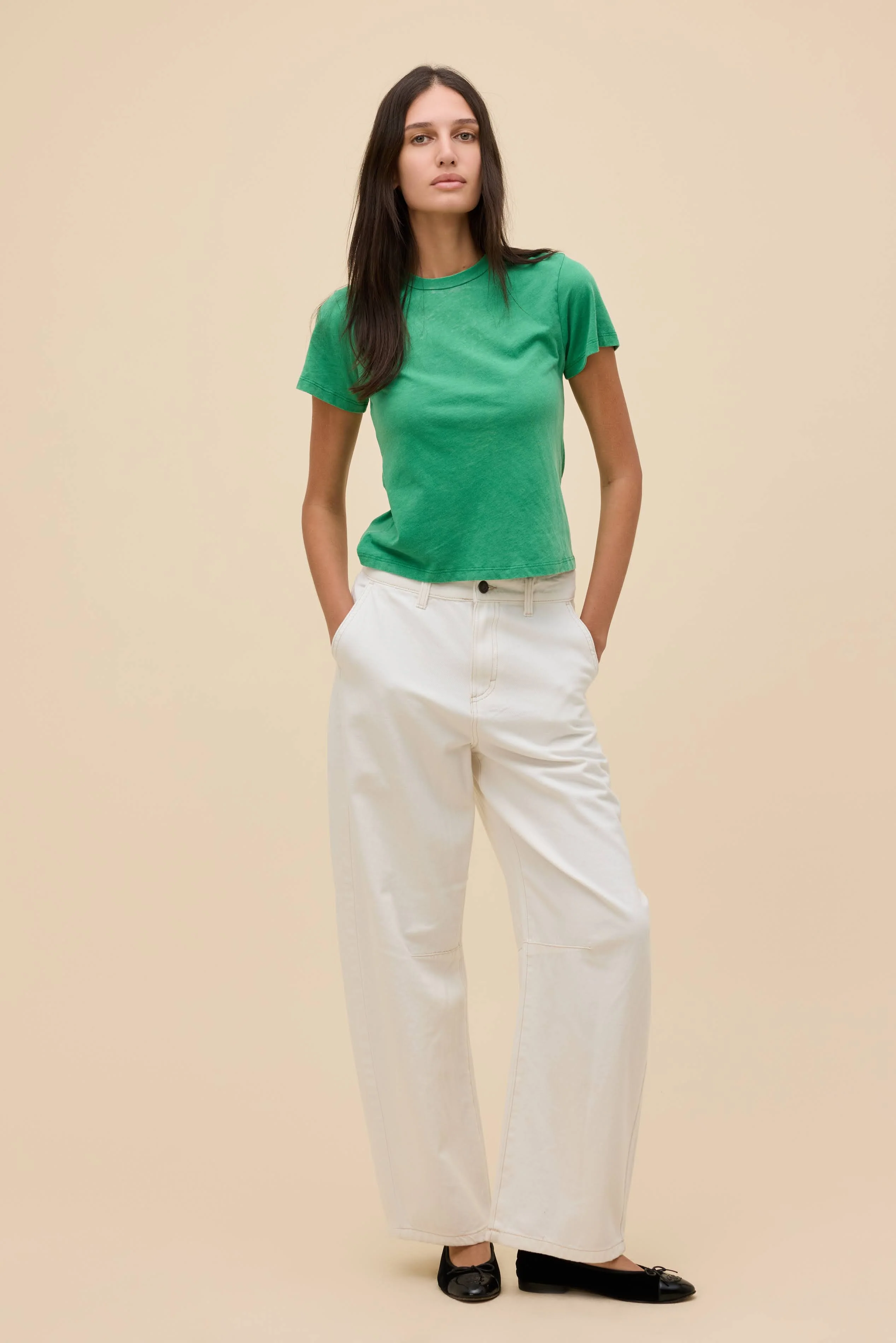 Solid Burnout Vintage Tee - Image 3