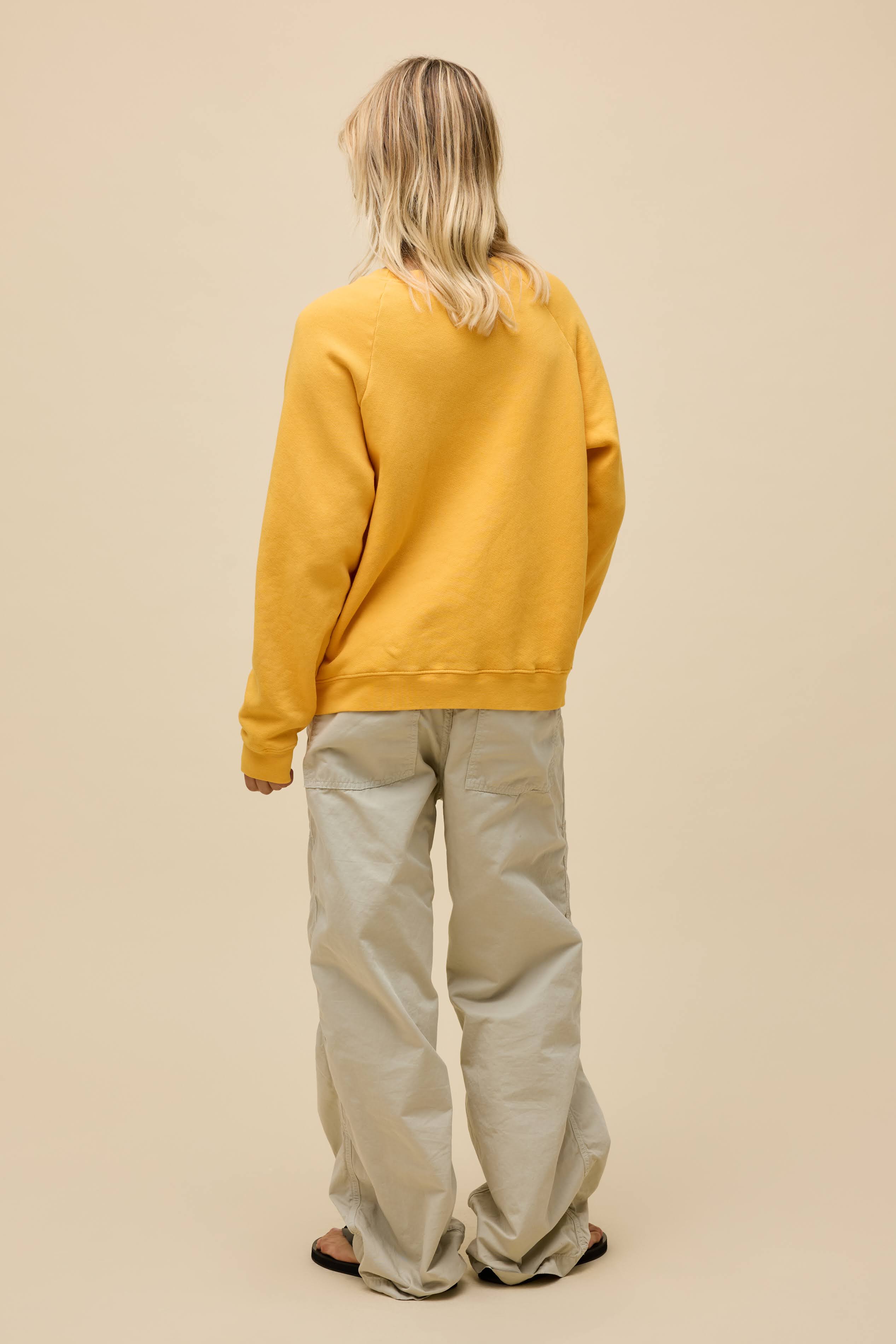 Solid Vintage Raglan Sweatshirt - Image 3