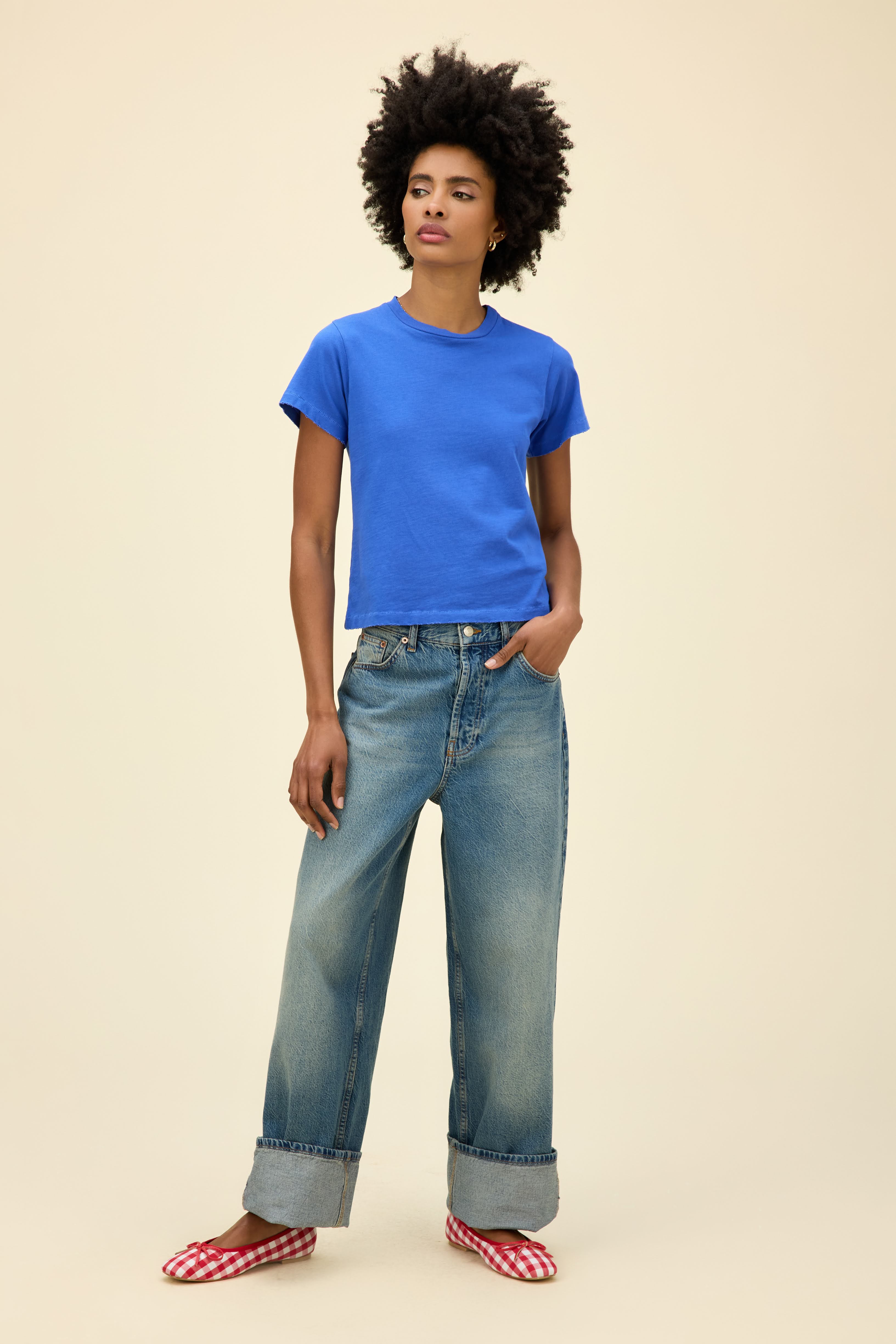Solid Vintage Tee - Image 5