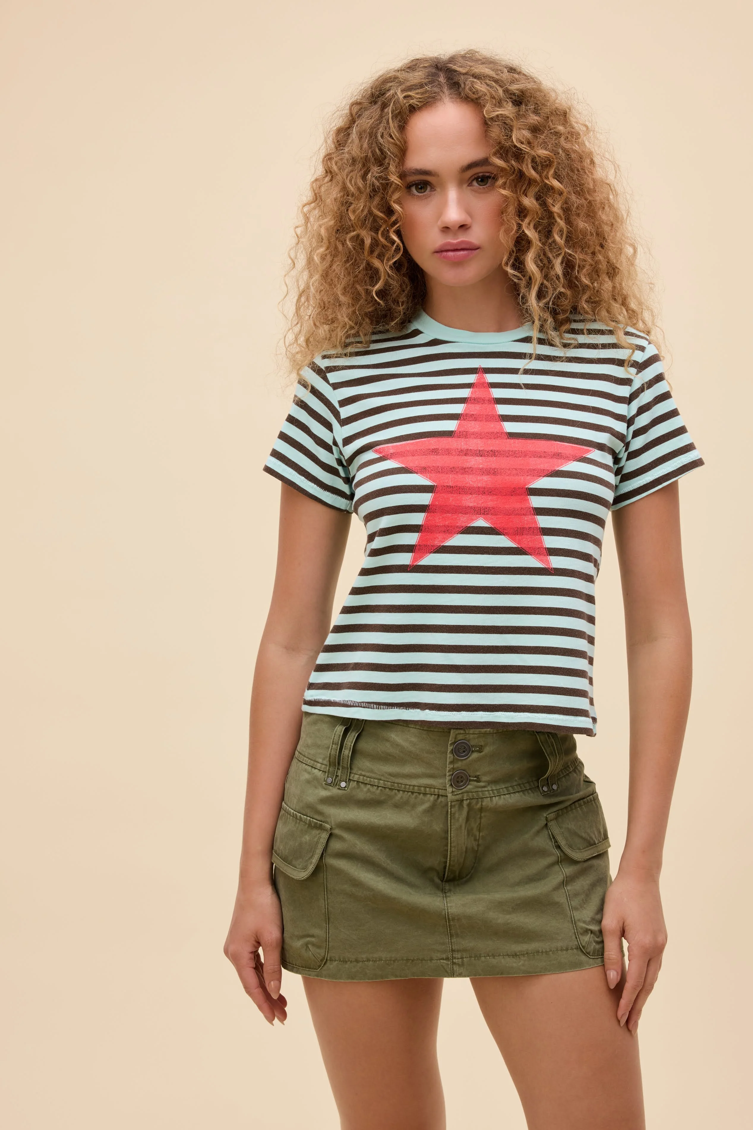 Star Stripe Vintage Tee - Image 2