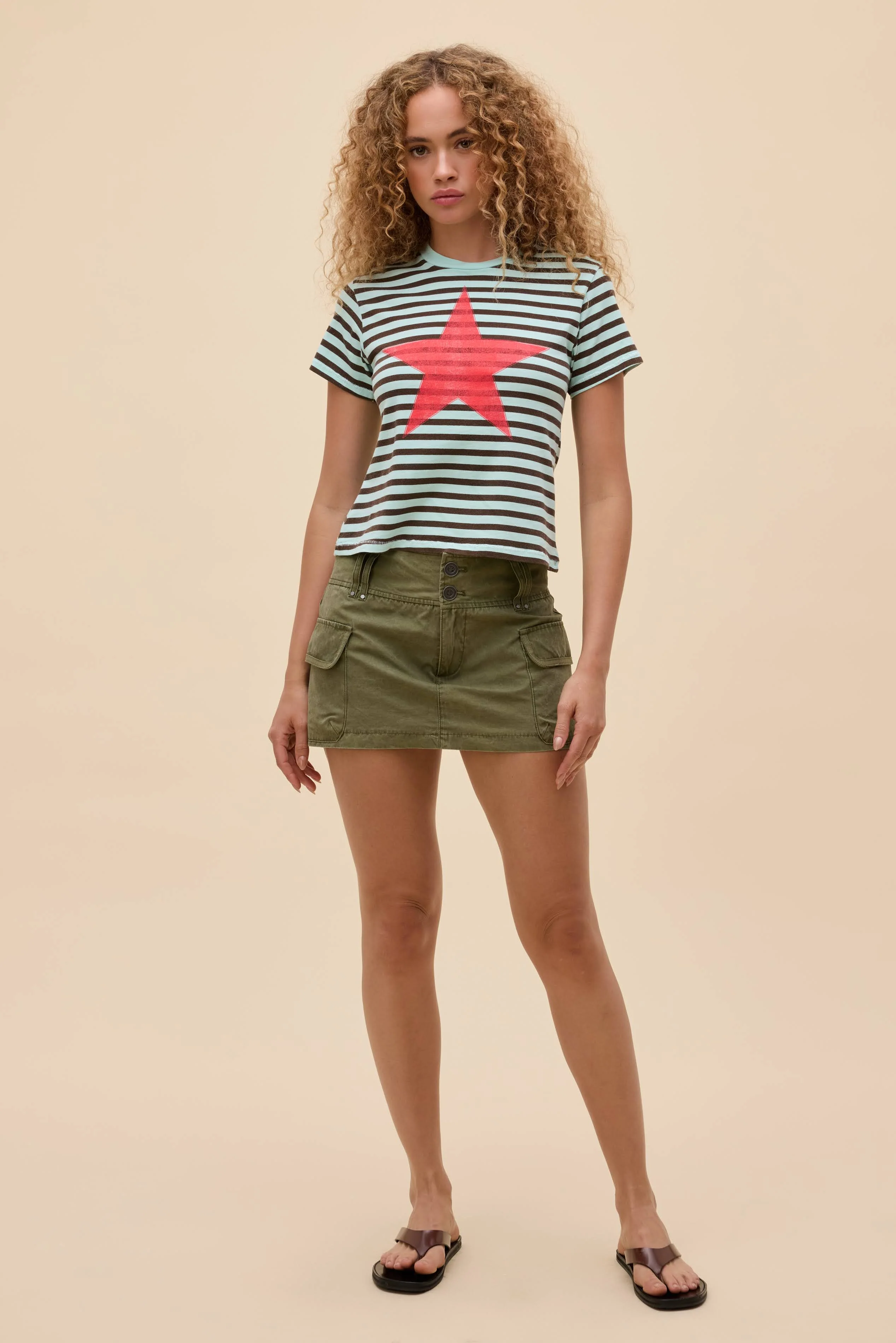 Star Stripe Vintage Tee - Image 3