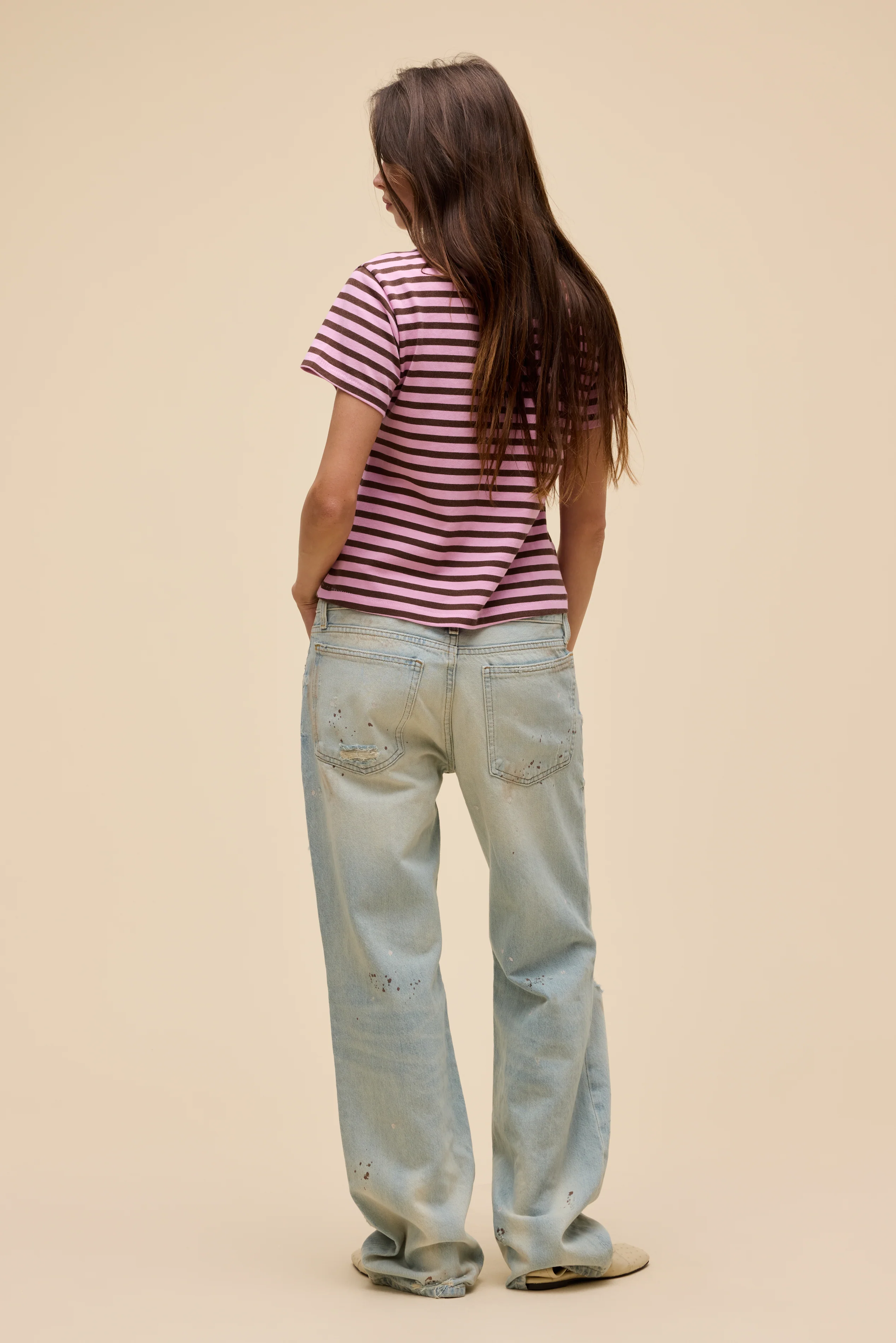 Stripe Vintage Tee - Image 4