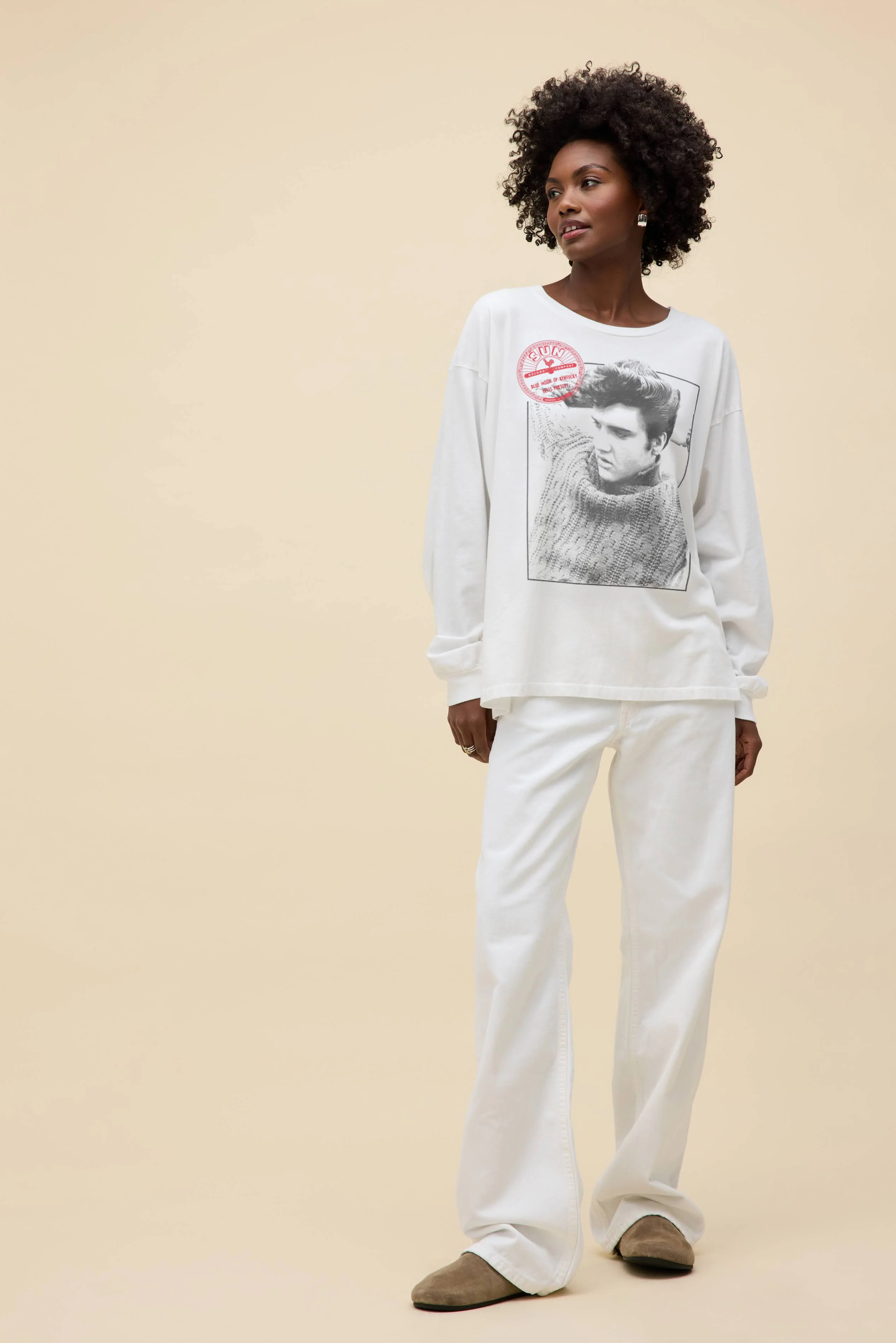Sun Records x Elvis Relaxing Merch Long Sleeve - Image 3