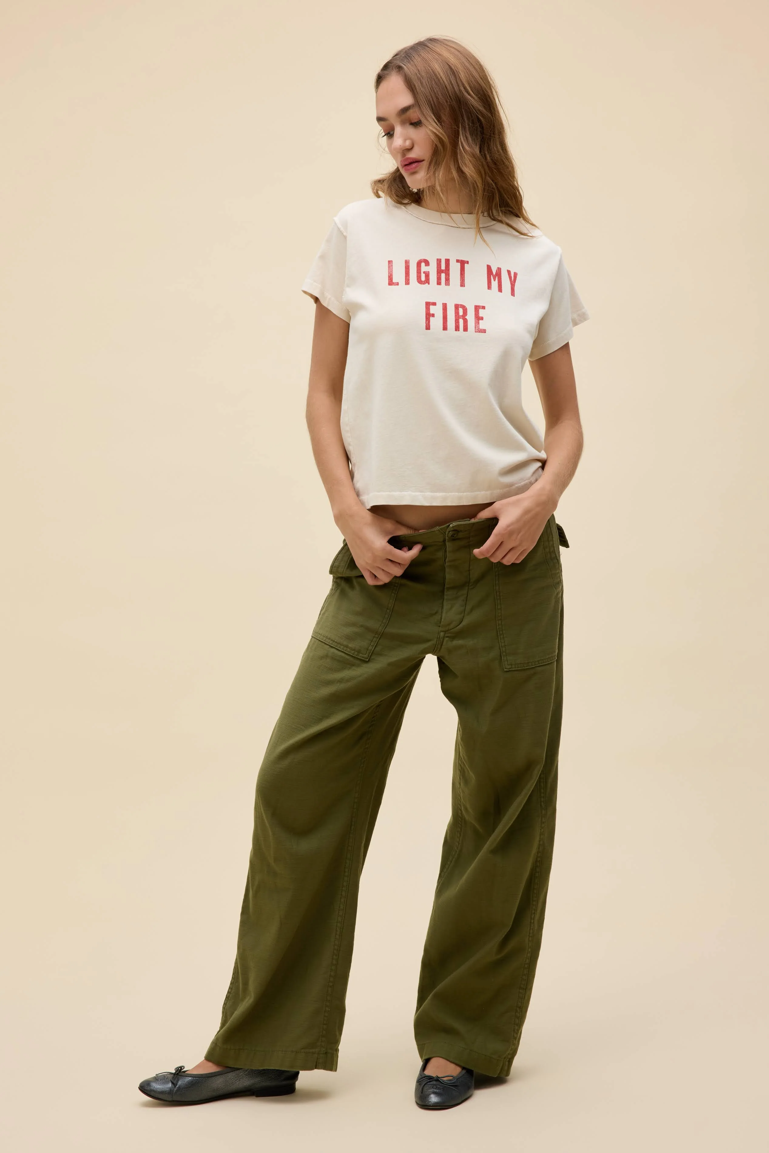 The Doors Light My Fire Reverse GF Tee - Image 5
