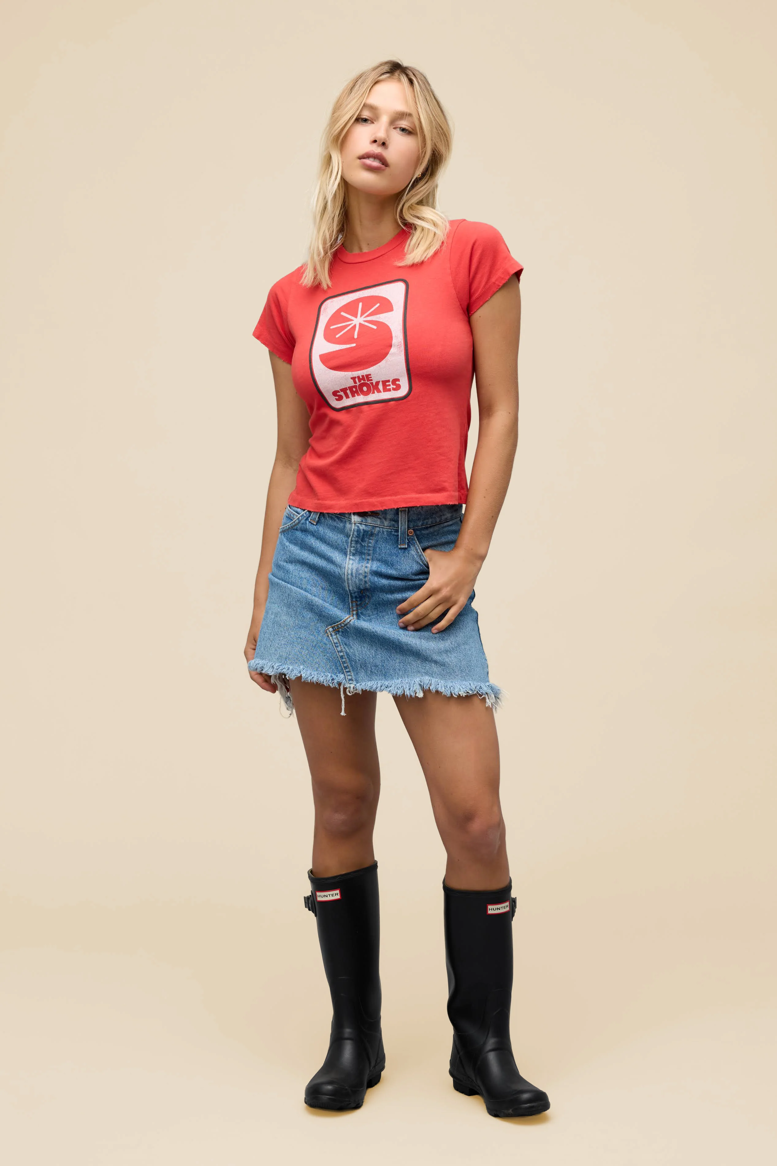 The Strokes Logo Vintage Tee - Image 3