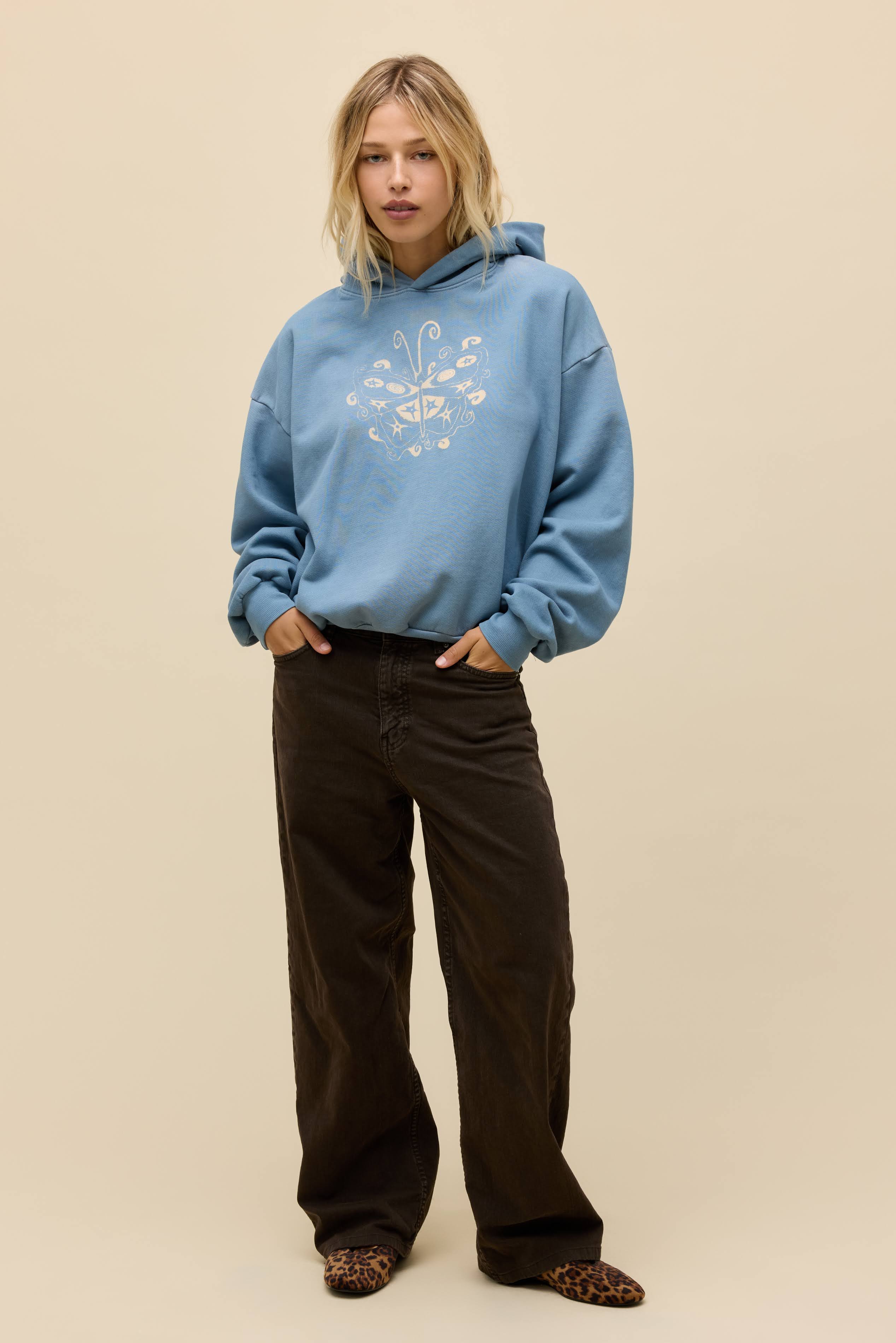 Witchy Butterfly Oversized Hoodie - Image 4